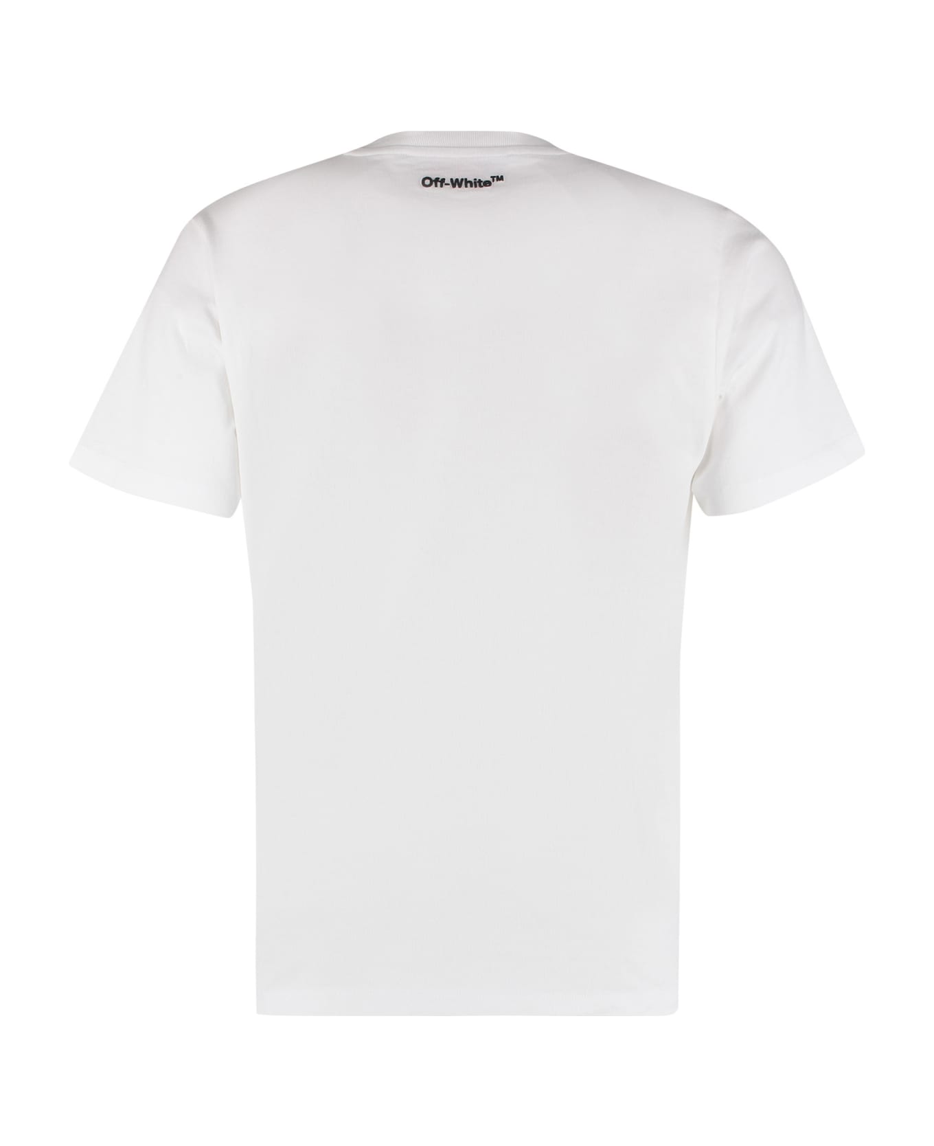 Off-White Set Of Three Cotton T-shirts - White