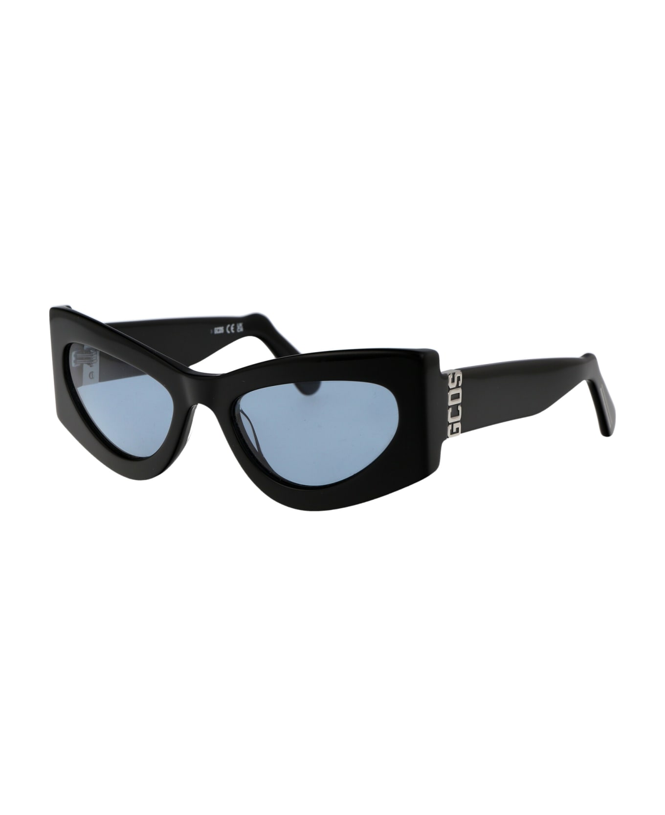 GCDS Gd0036/s Sunglasses - 01V BLACK BLUE