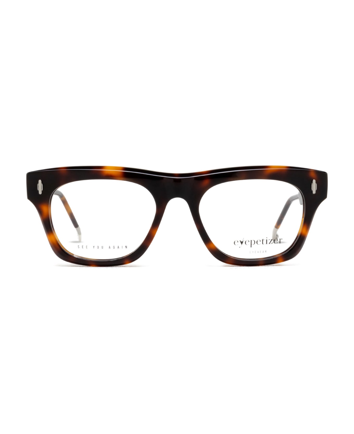 Eyepetizer Marcello Dark Havana Glasses - Dark Havana アイウェア