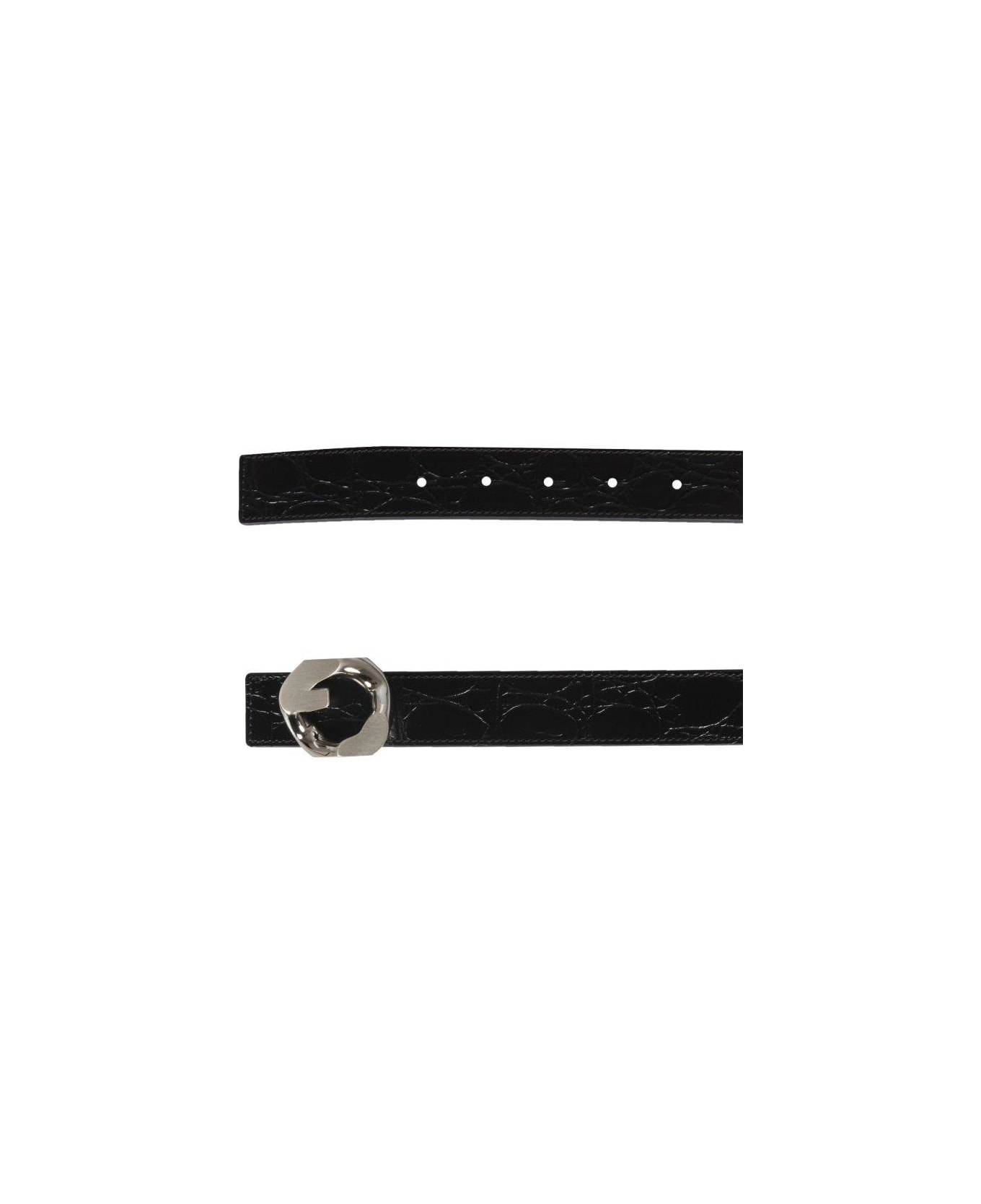 Givenchy G Chain Buckle Belt - BLACK