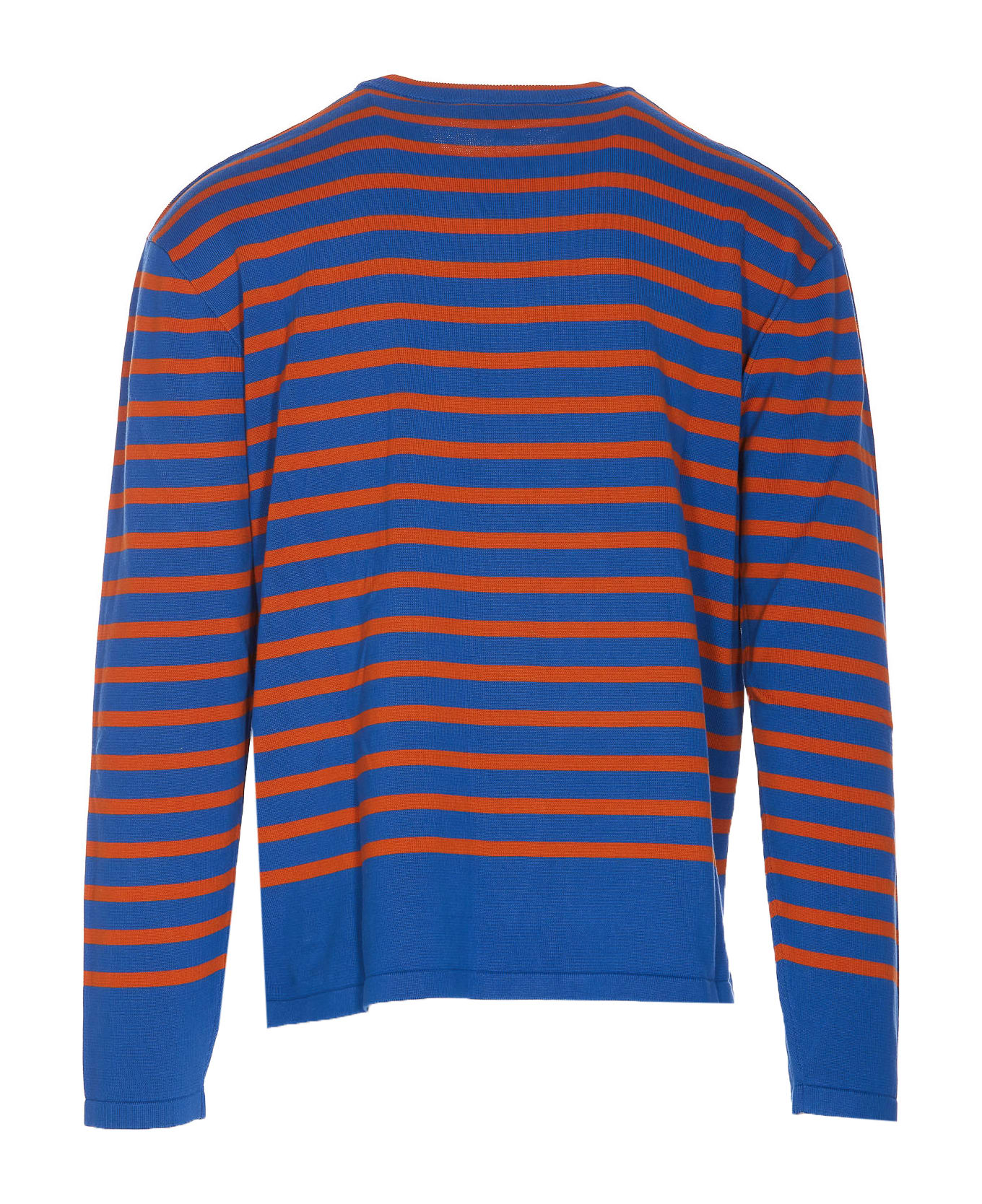 Maison Kitsuné Fox Head Intarsia Sweater - Blue ニットウェア