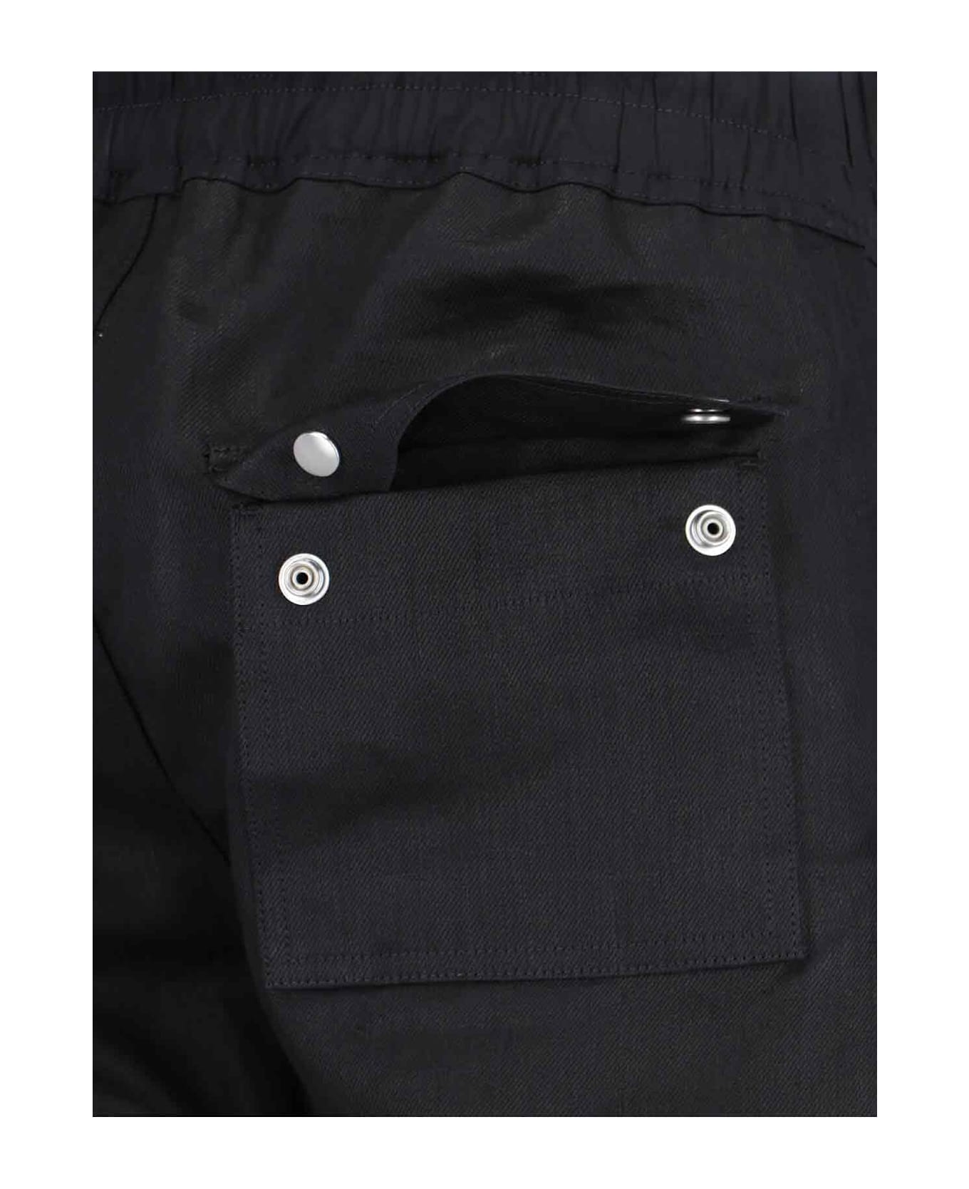Rick Owens 'bauhaus' Cargo Pants - Black
