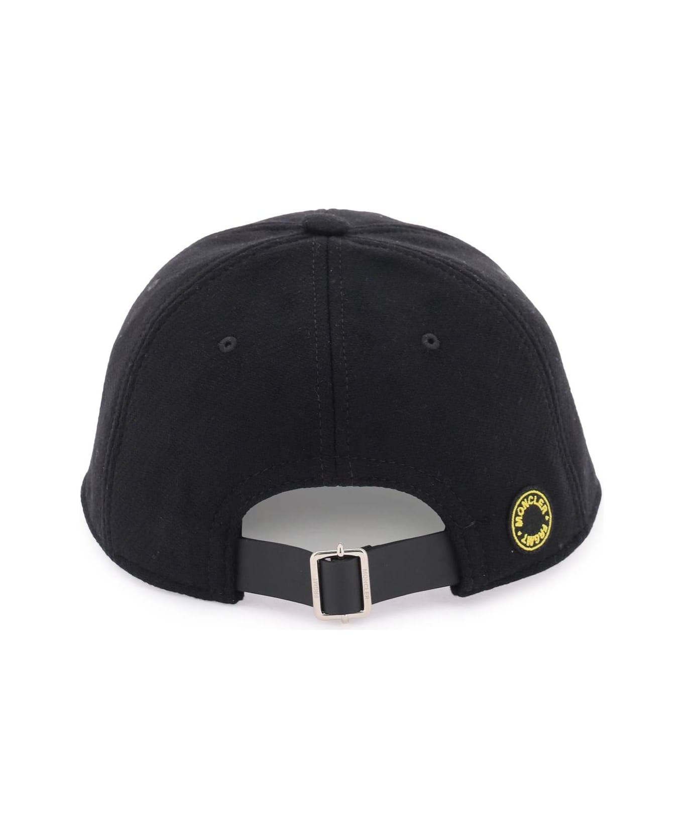 Moncler Genius Moncler X Frgmt - Logo Baseball Cap - black 帽子