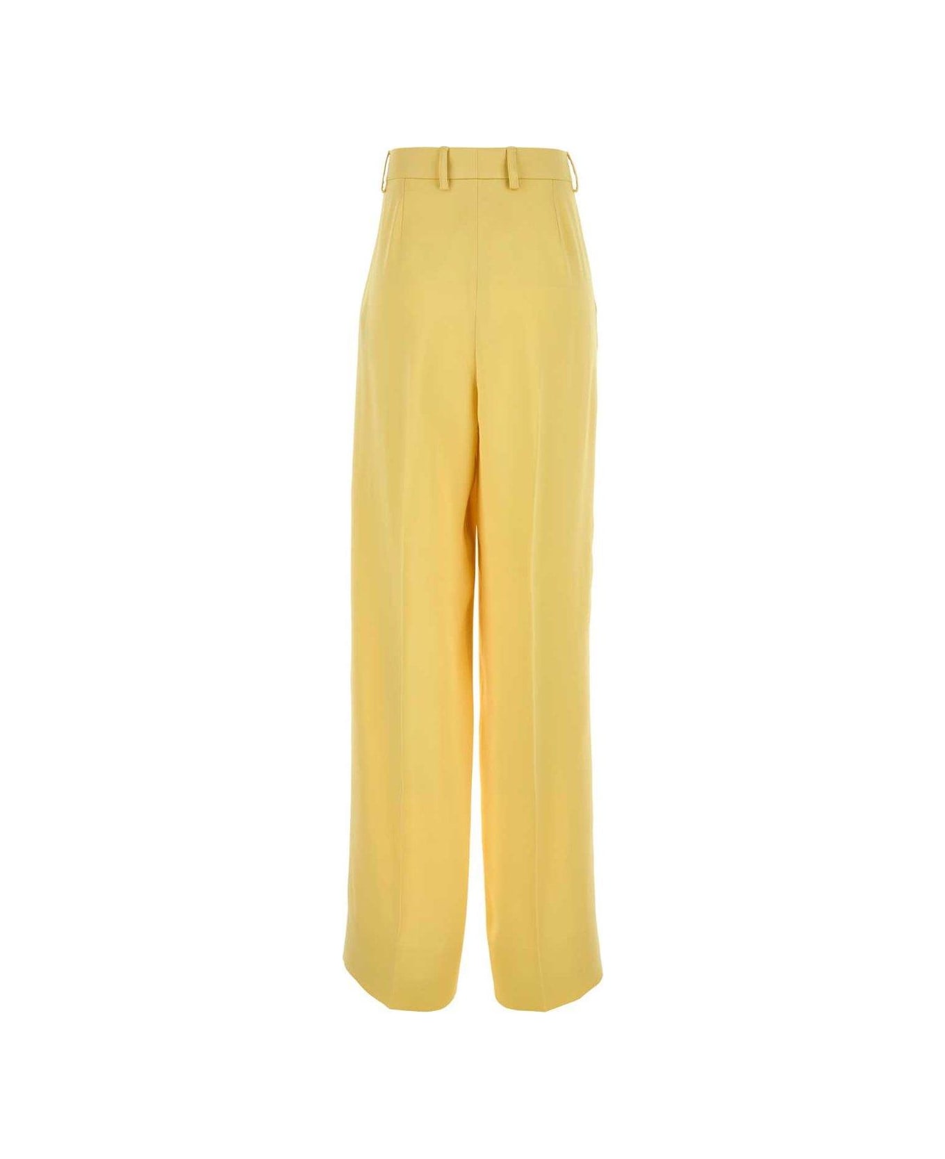 Stella McCartney Satin Wide-leg Pants - Beige
