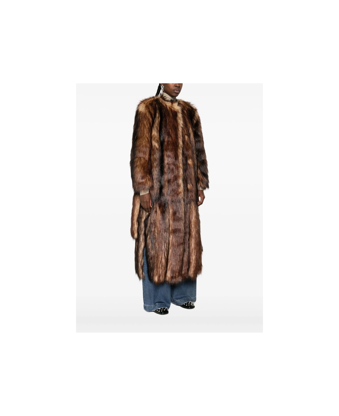 Simone Rocha Coat - BROWN