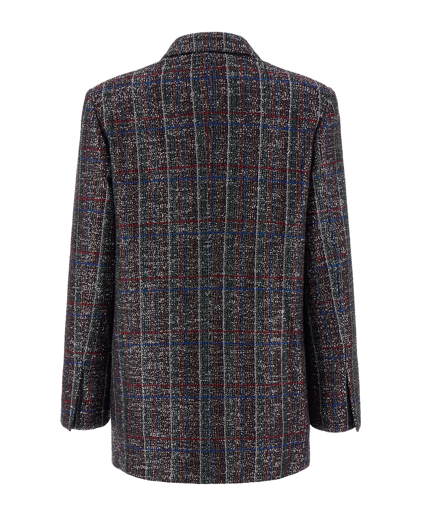 Missoni Sequin Tartan Blazer - Multicolor