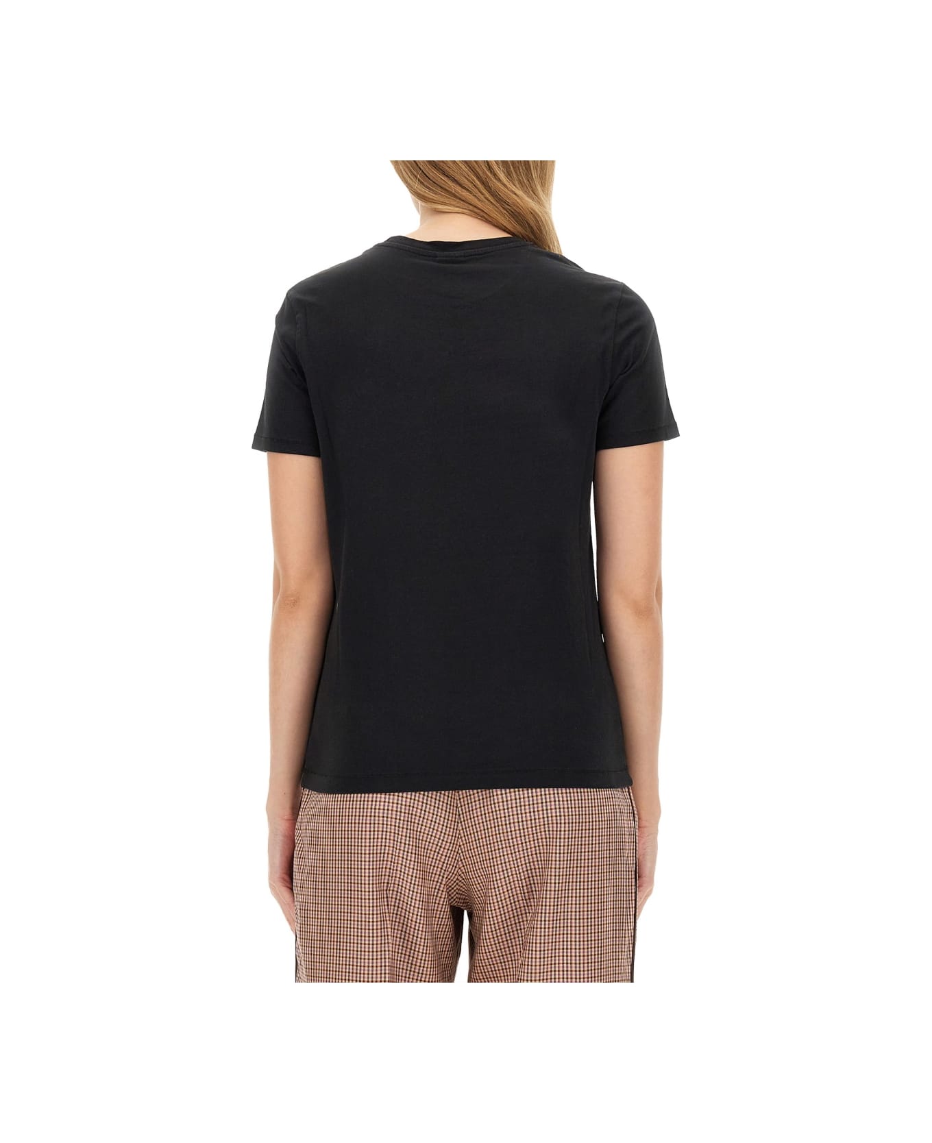 PS by Paul Smith T-shirt With Logo - BLACK