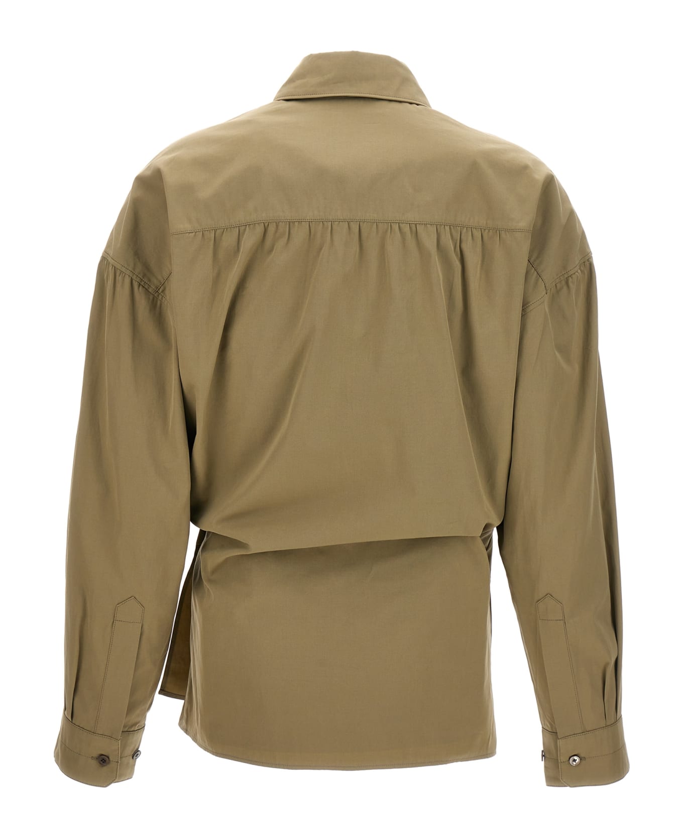 Lemaire 'twisted' Shirt - Dusty Khaki