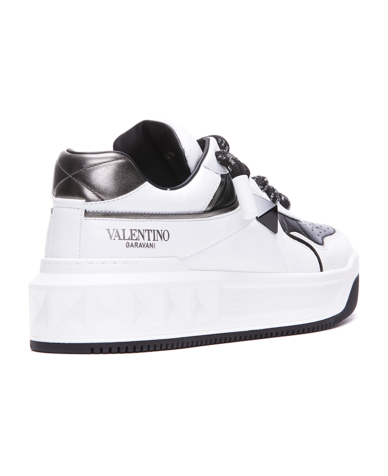 Valentino Garavani Xl One Stud Sneakers - White