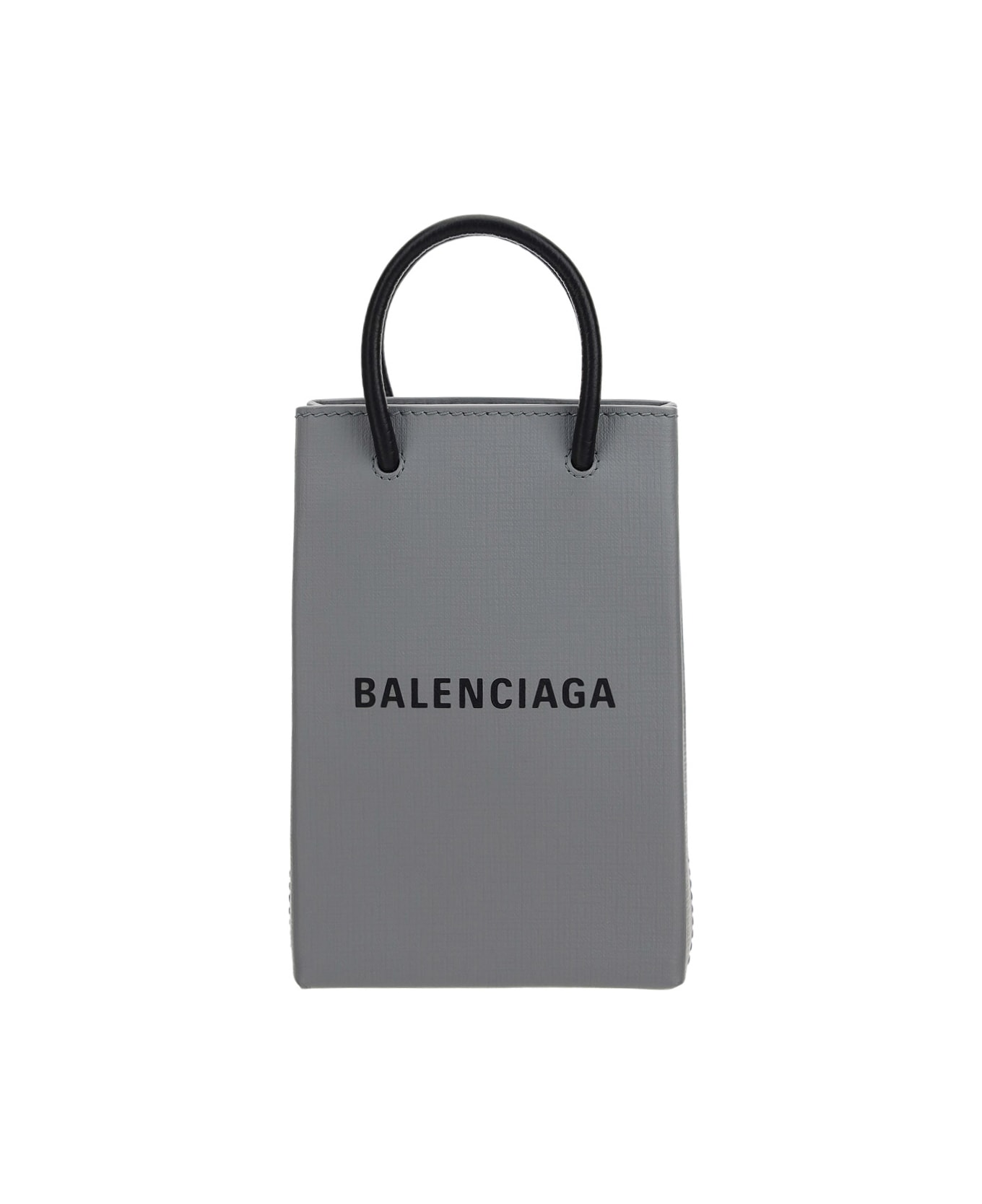 Balenciaga Shopping Phone Case - Balenciaga Grey