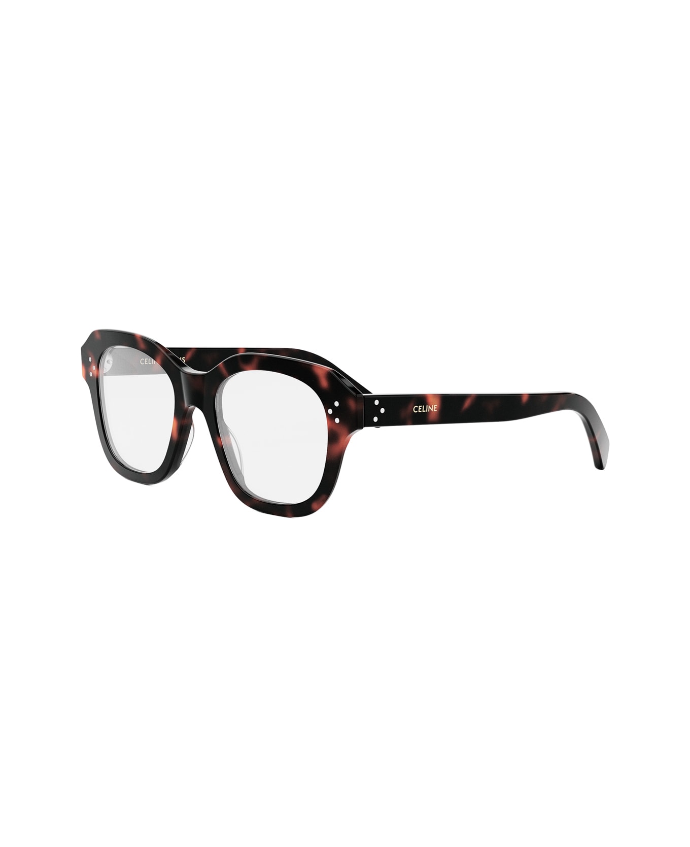 Celine Cl50124i Celine 3 Dots Hd 052 Havana Scura Glasses - Havana