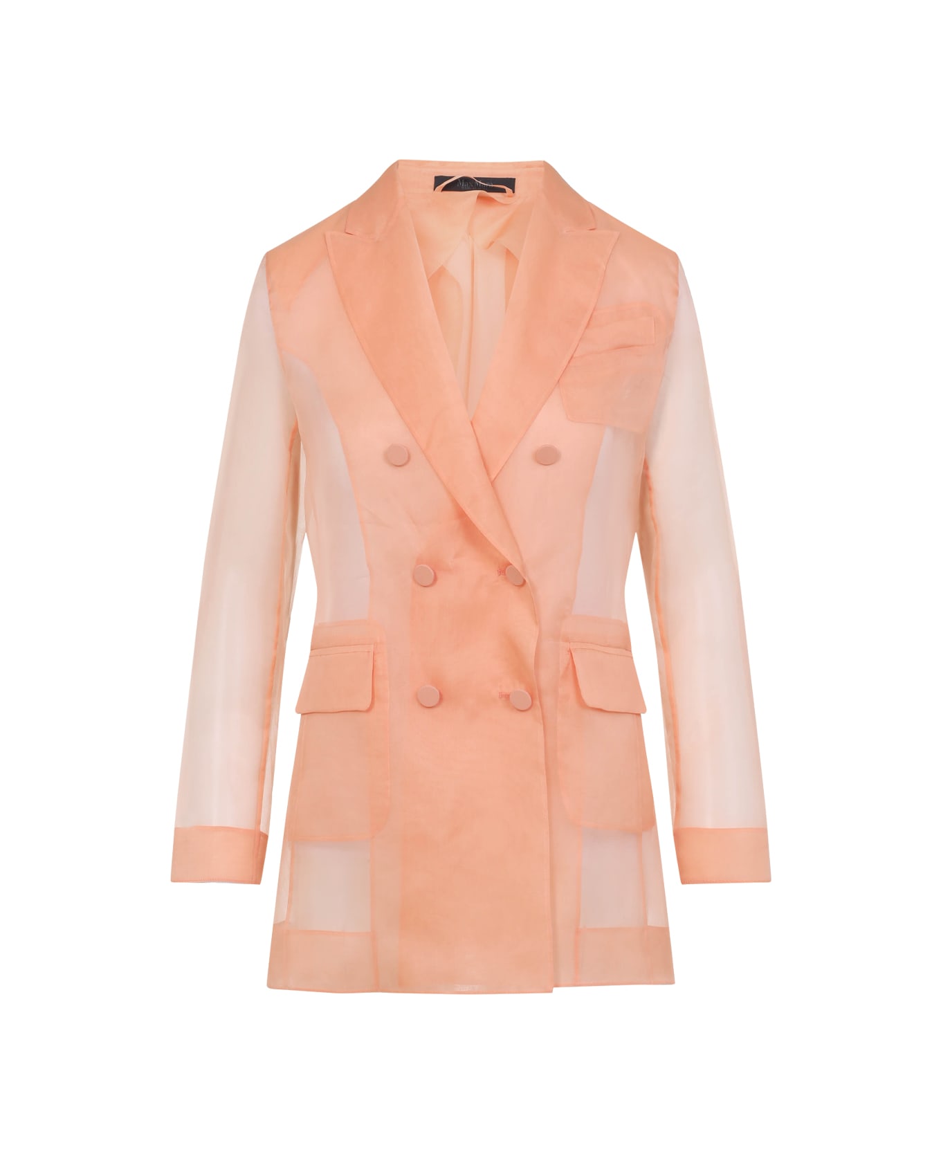 Max Mara Pianoforte Esopo Double Breasted Blazer - Pink