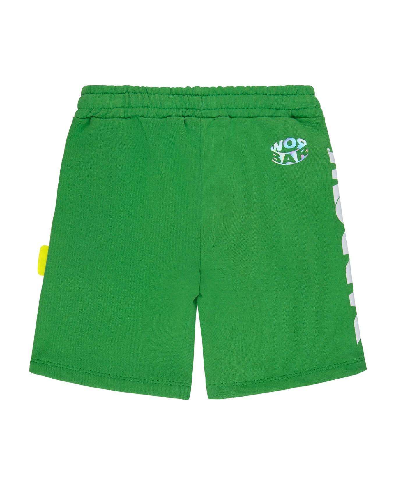 Barrow Sports Shorts With Print - Green ボトムス