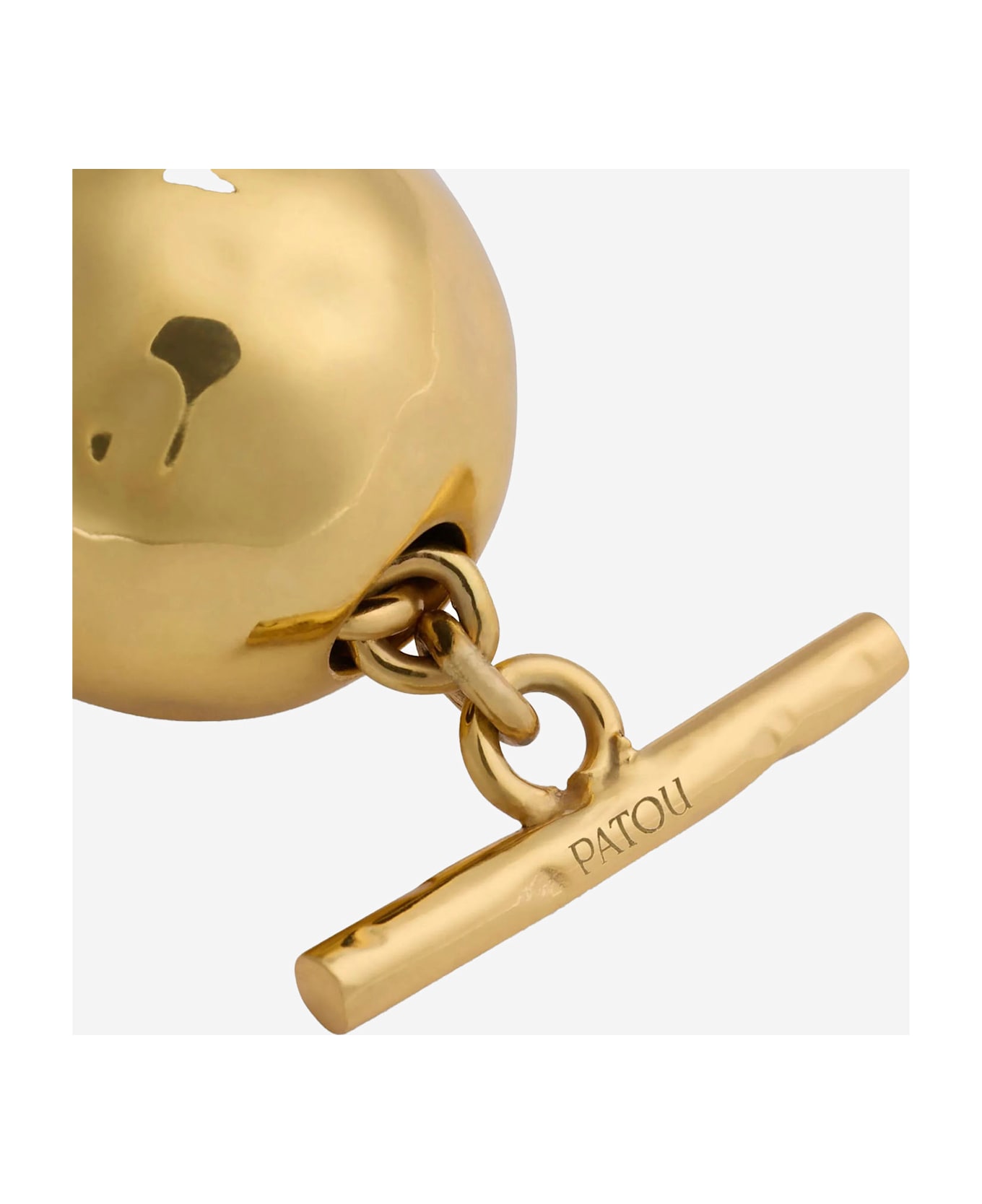 Patou Hammered Sphere Bracelet - Golden