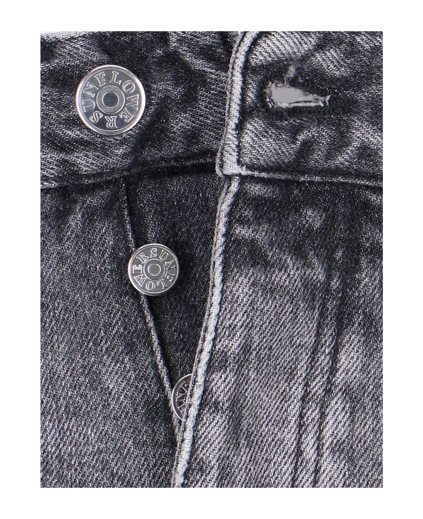 Sunflower Straight Leg Jeans - GREY