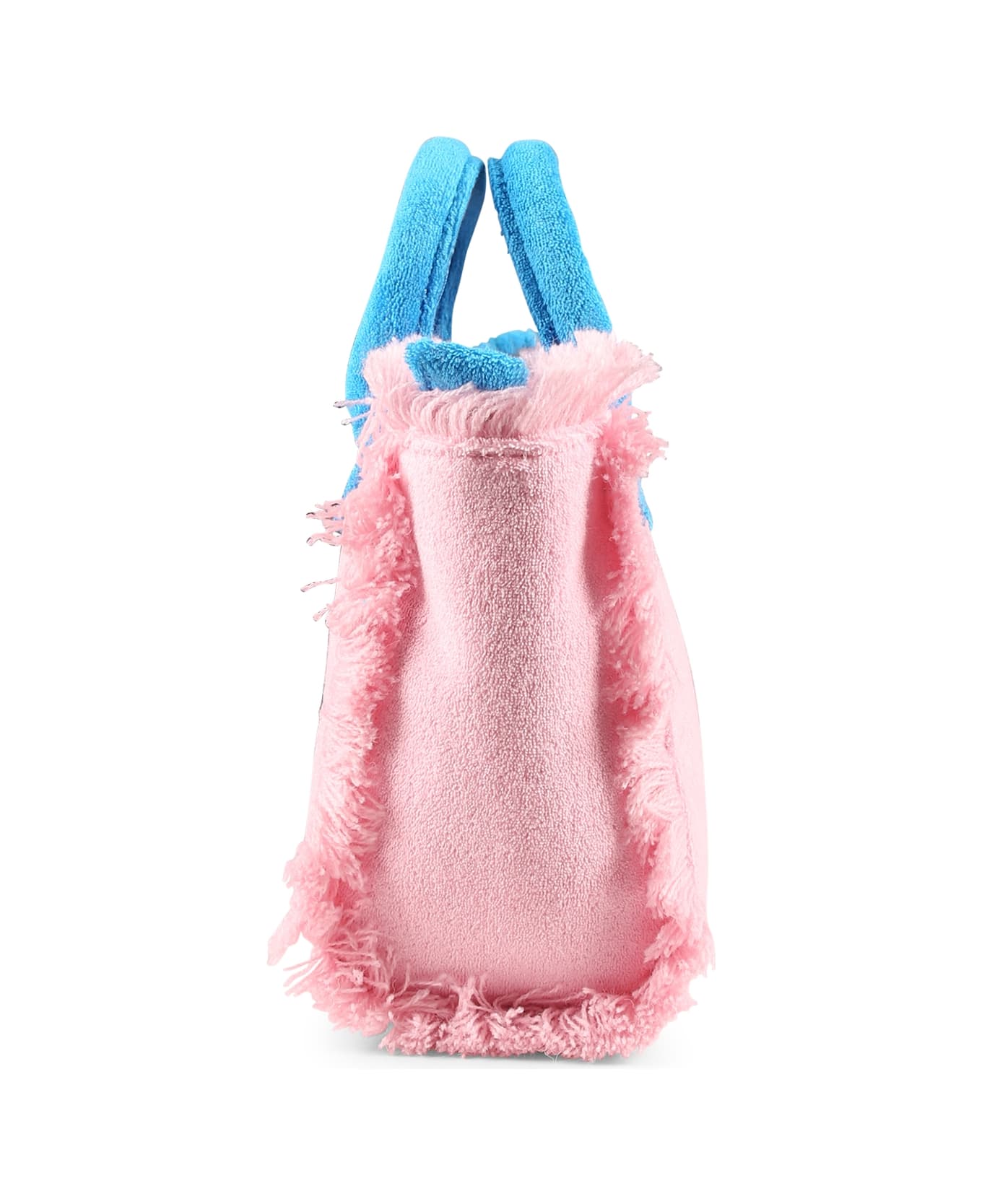 MC2 Saint Barth Pink Bag For Girl With Logo - Pink