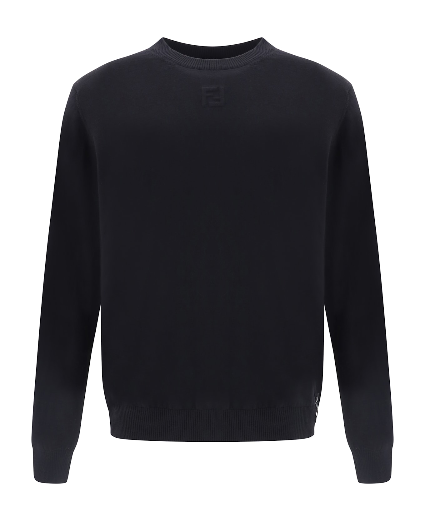 Fendi Crewneck Knit Sweater - Nero