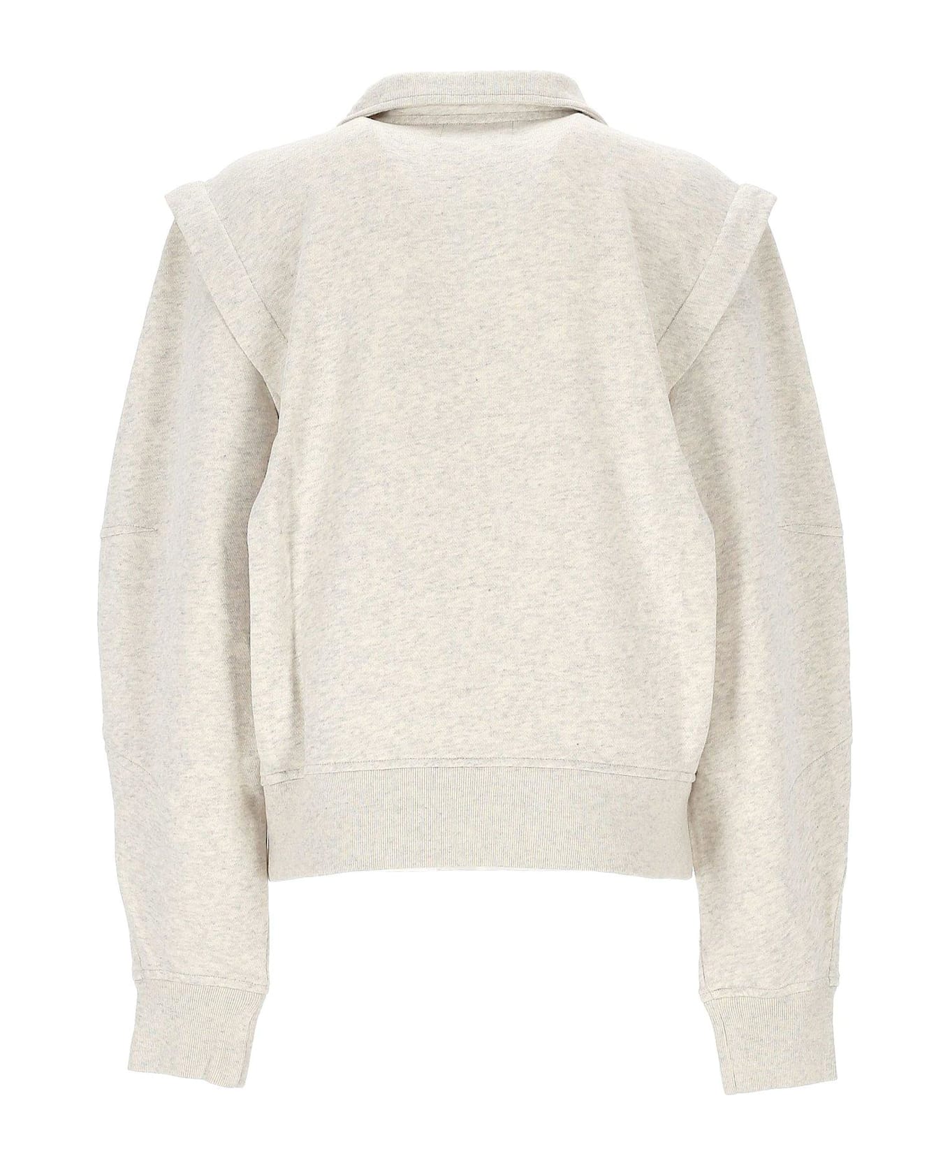Marant Étoile Zip-up Sweatshirt - POWDER