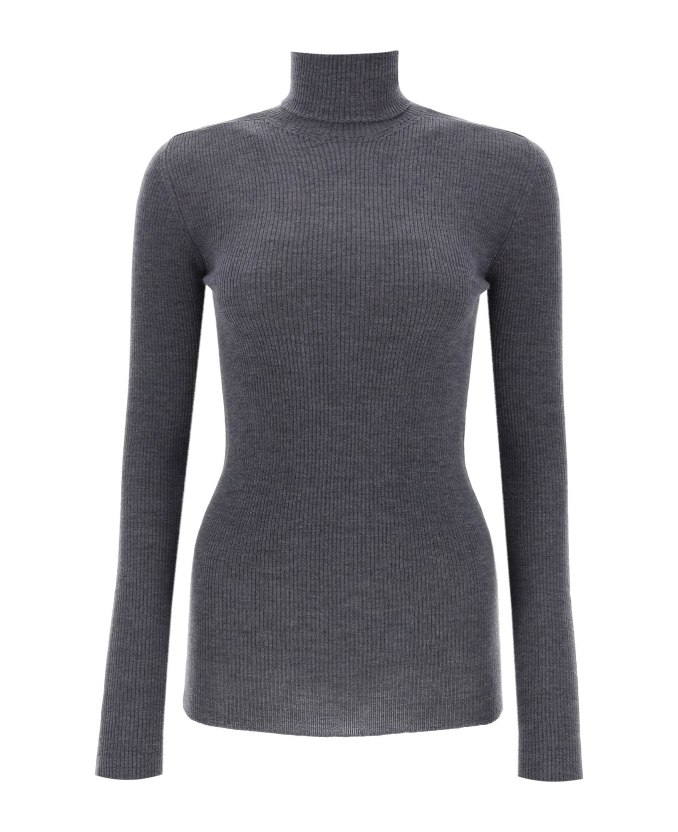 WARDROBE.NYC Merino Wool Dolcev - CHARCOAL (Grey)