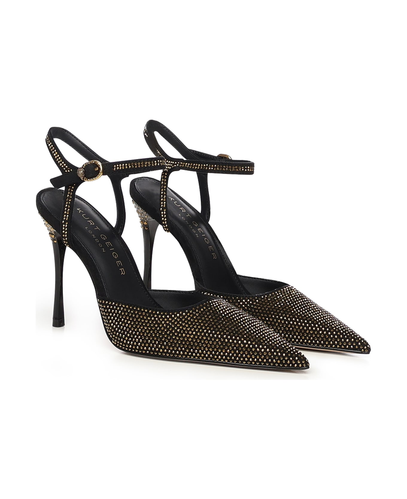 Kurt Geiger Mayfair Pumps With Crystals - Black