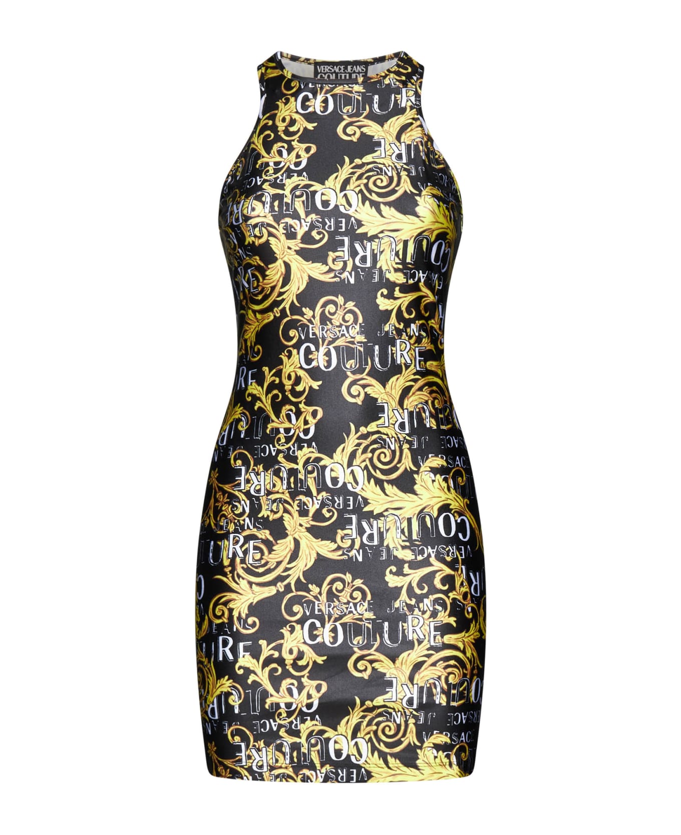 Versace Jeans Couture Dress - Black/gold ワンピース＆ドレス