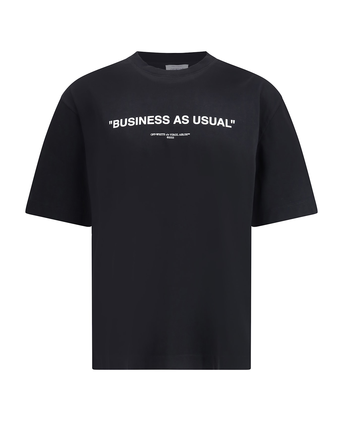 Off-White Business Quote T-shirt