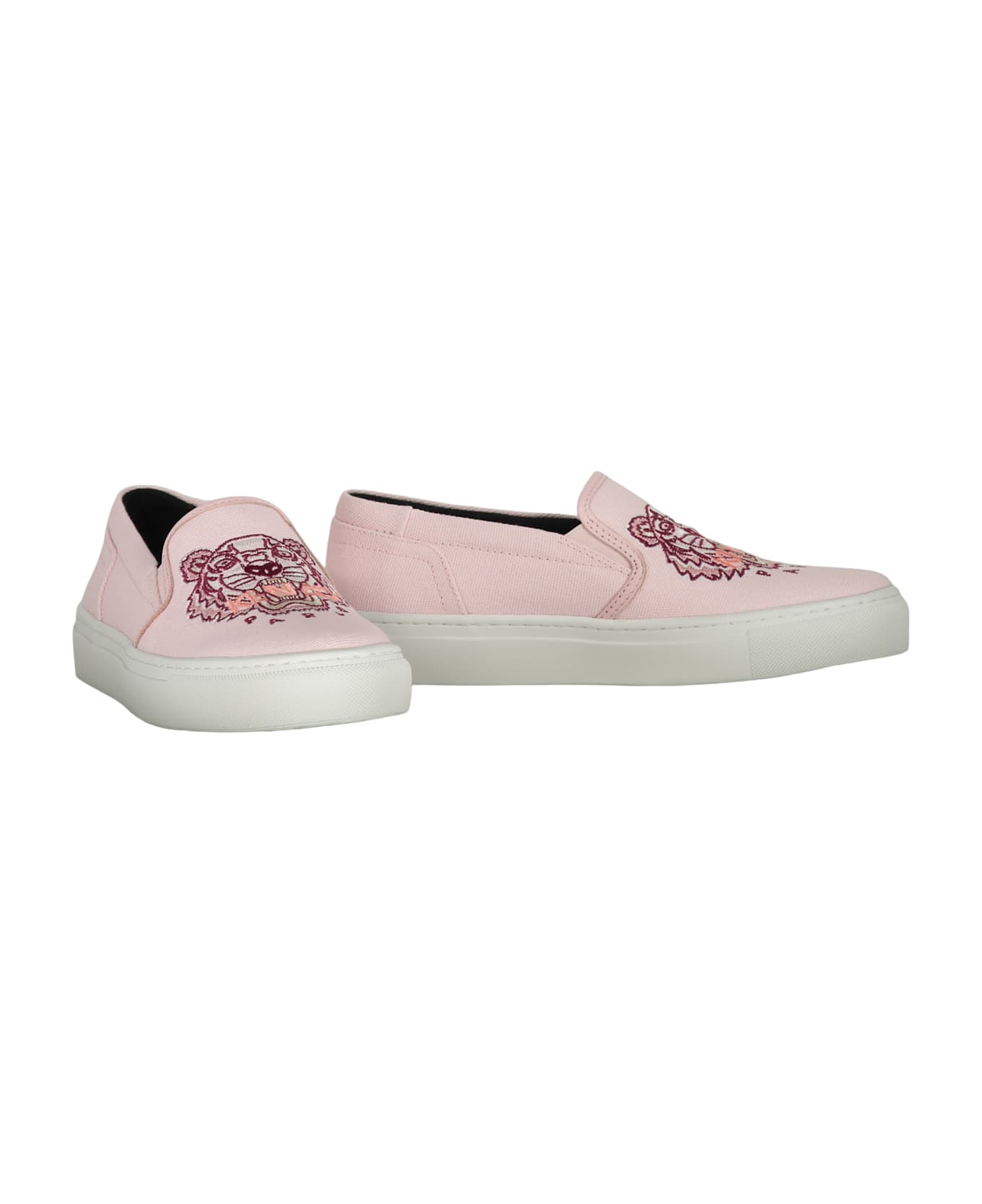 Kenzo Canvas Slip-on Sneakers - Pink