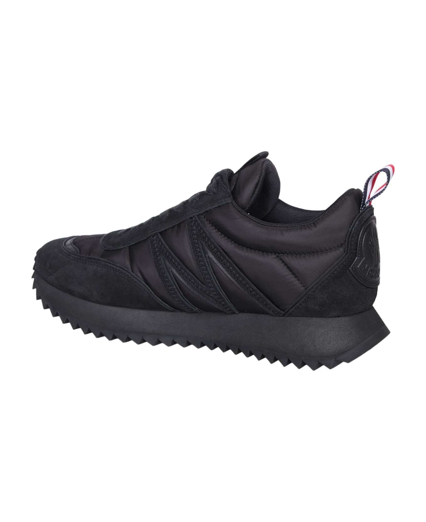 Moncler Pace Low Black Sneakers - Black