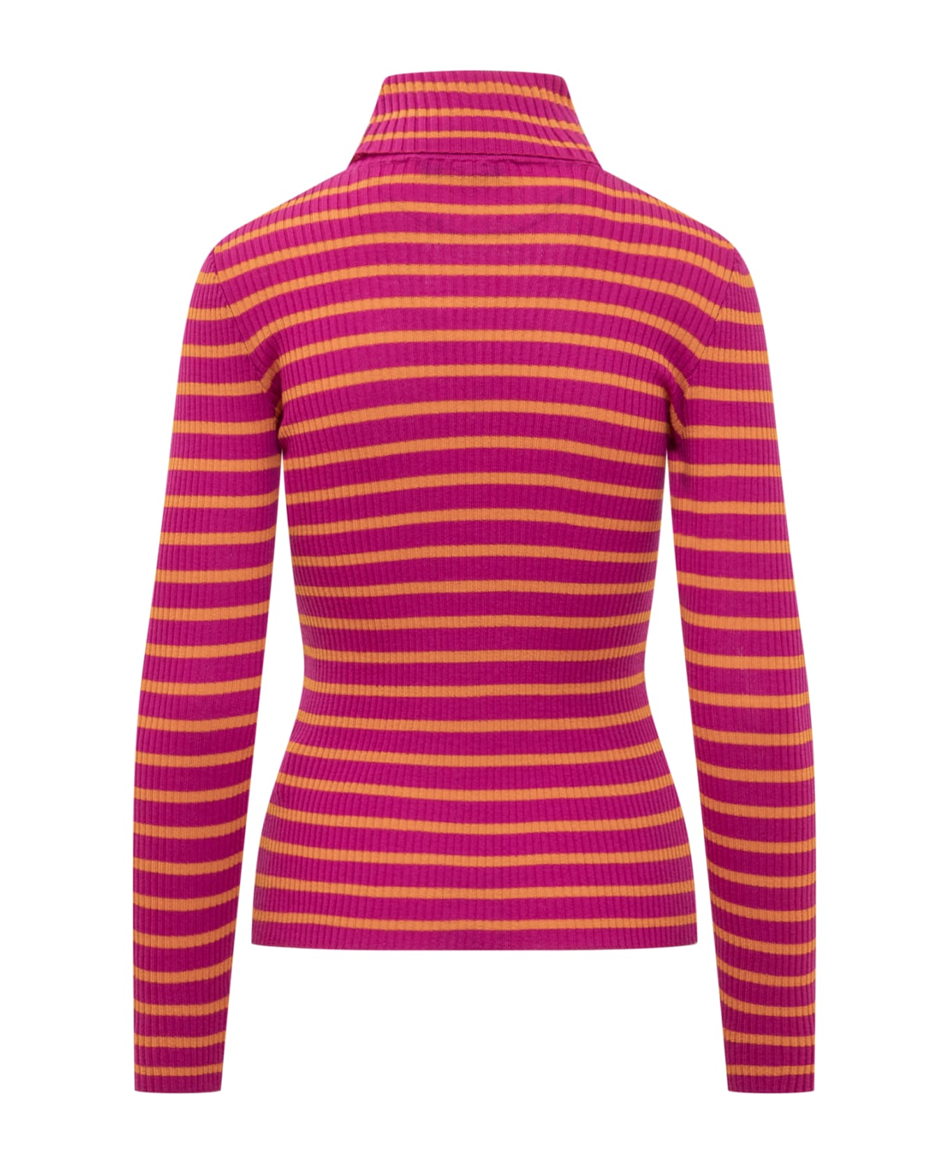 Jucca Ribbed Sweater - AMETISTA ニットウェア