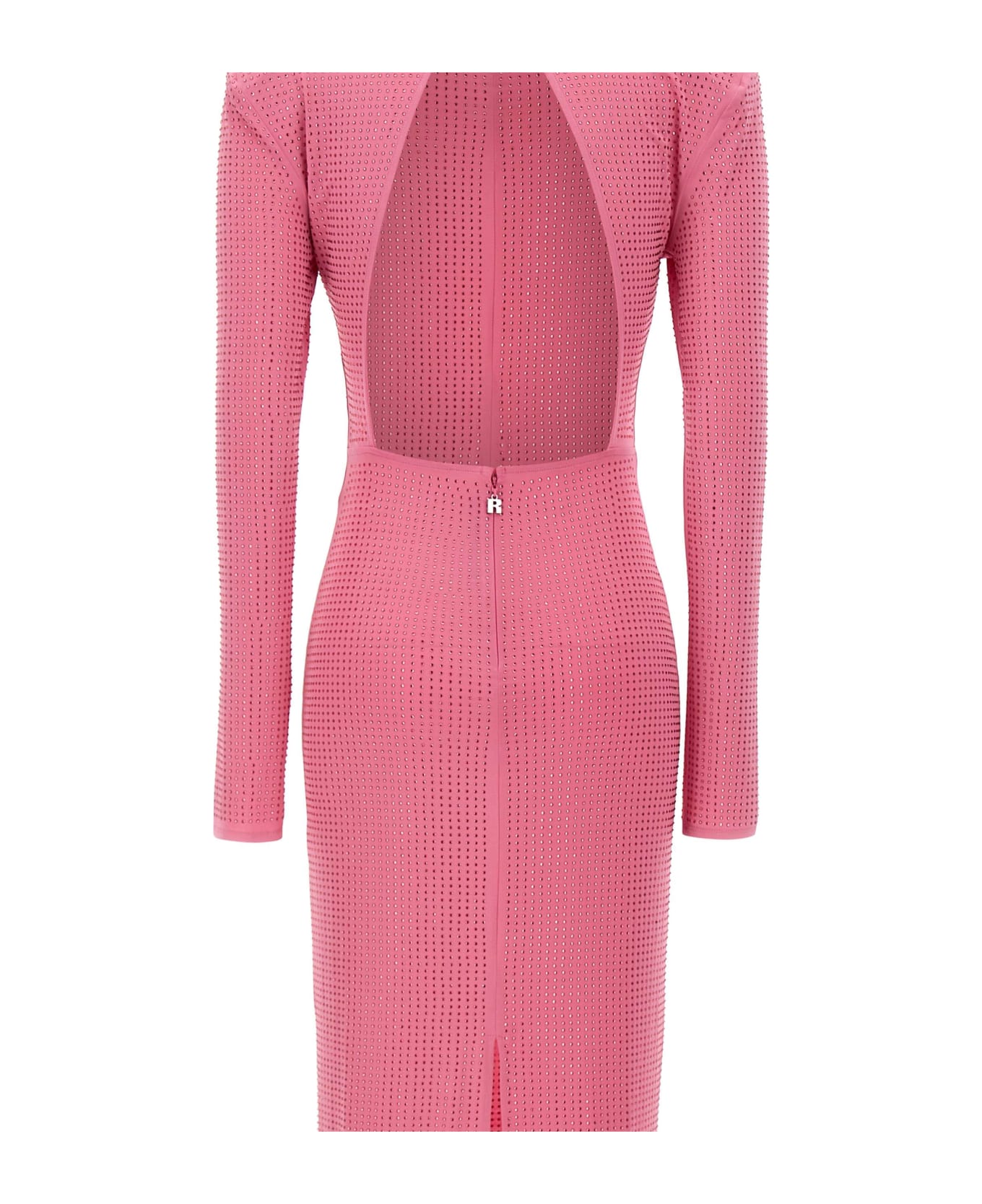 Rotate by Birger Christensen "embellished Fitted" Dress - PINK