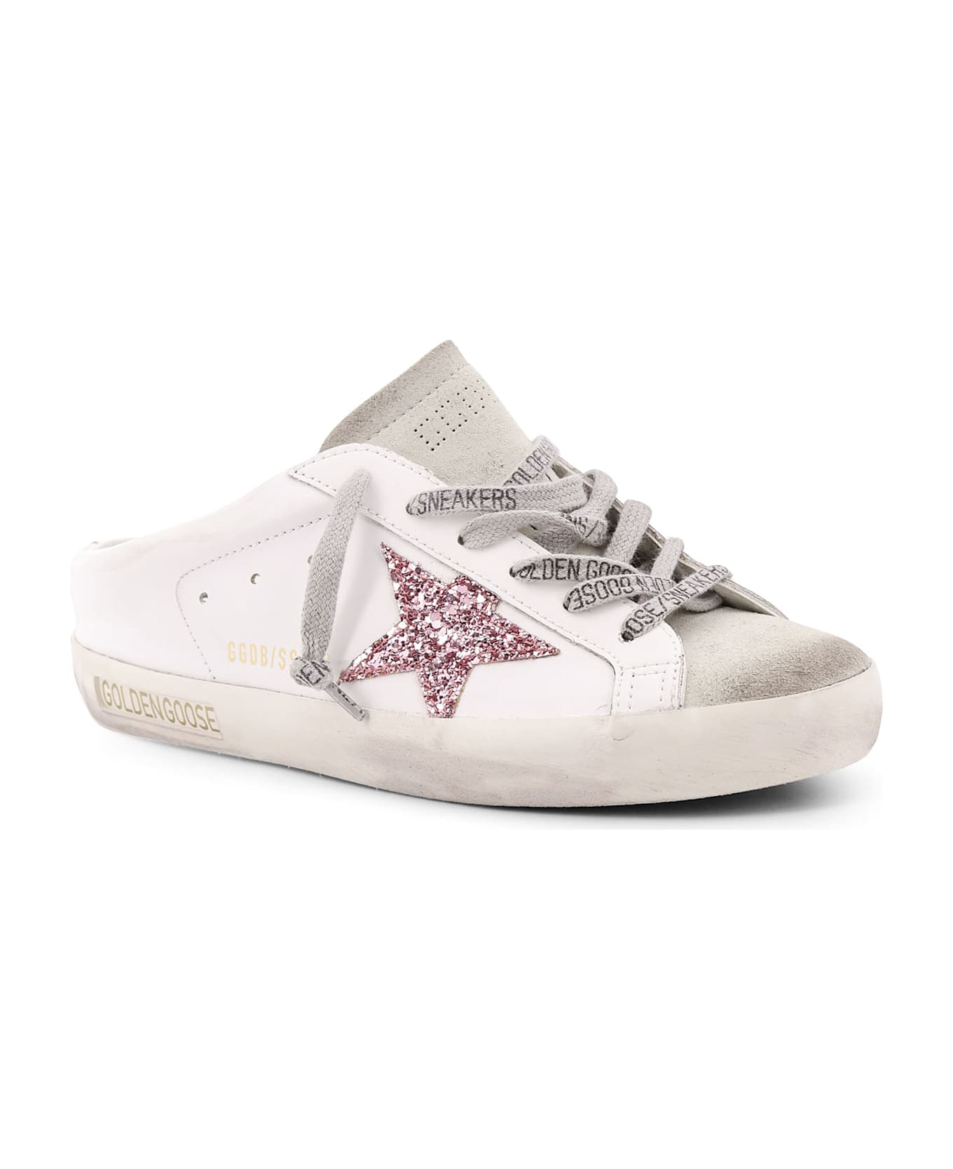 Golden Goose Super-star Sabot Sneakers - White