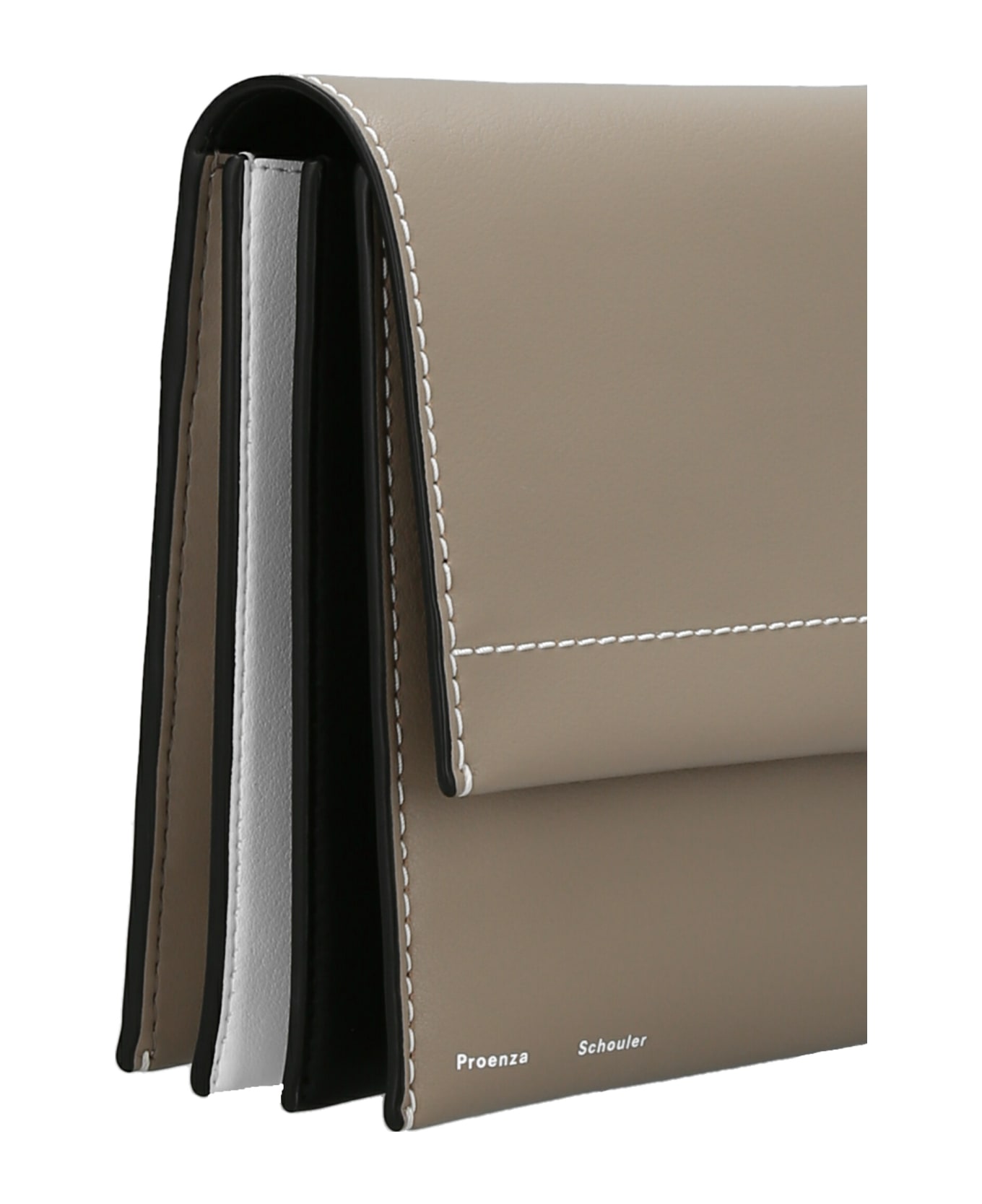 Proenza Schouler White Label 'accordion' Shoulder Bag - Gray