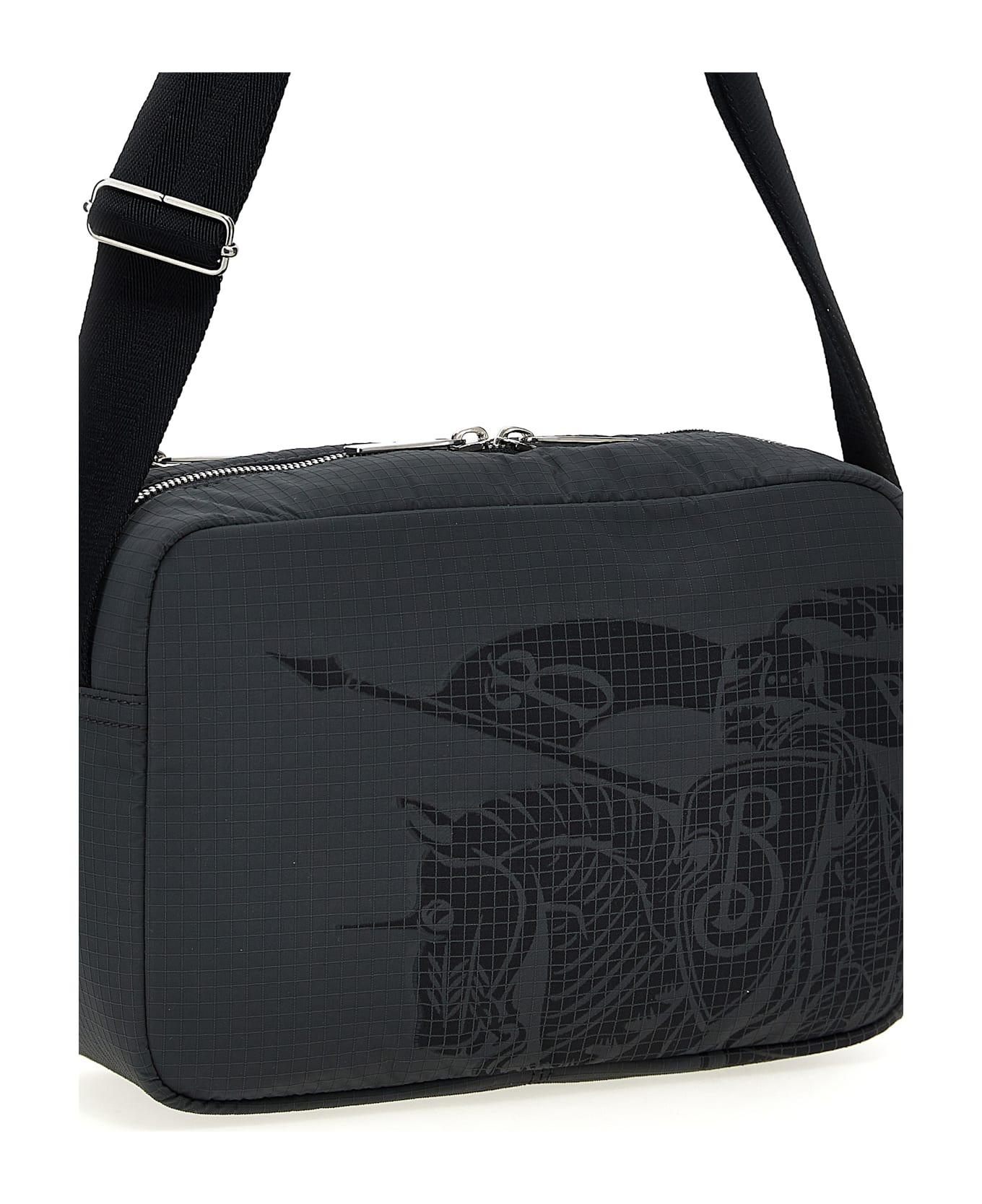 Burberry Ripstop Shoulder Strap - Gray