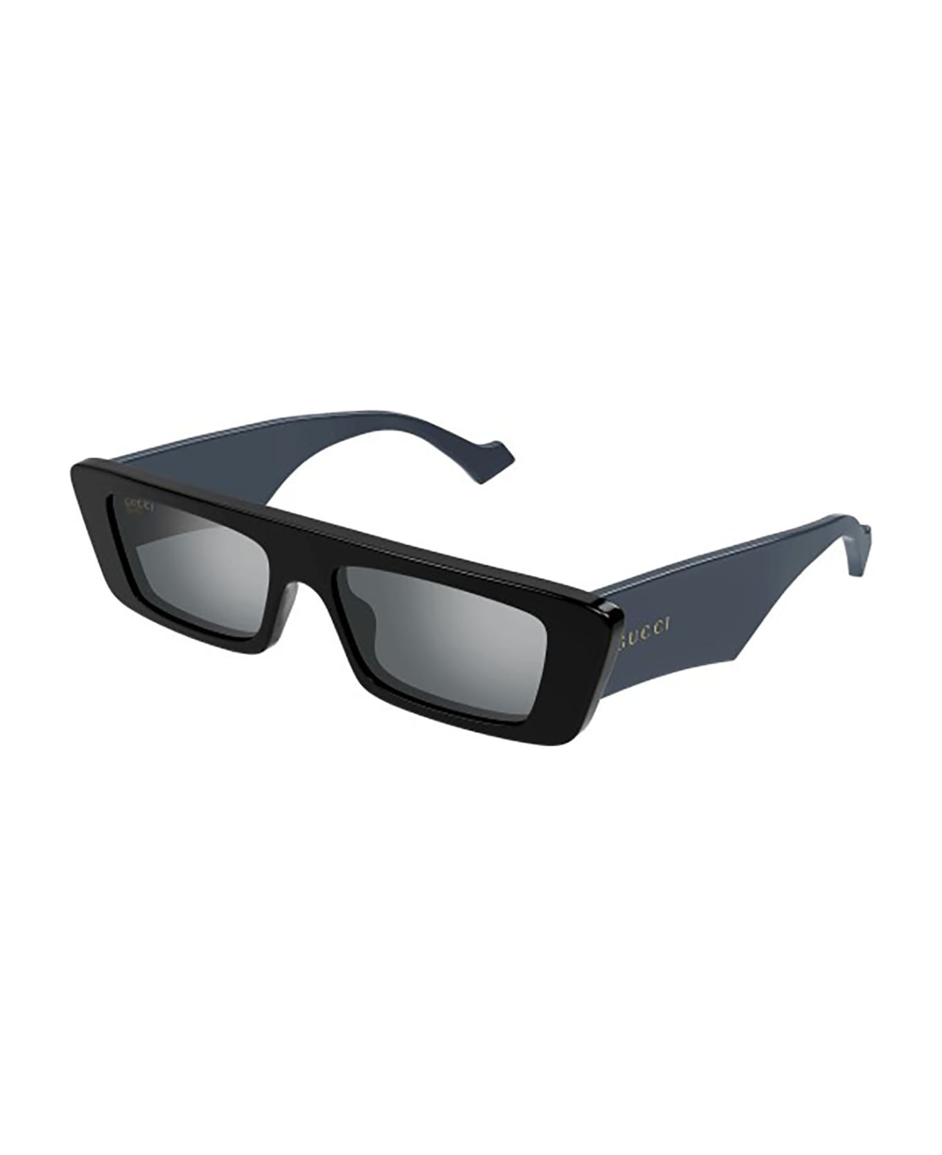 Gucci Eyewear Gg1331s Sunglasses - BLACK-GREY-SILVER サングラス