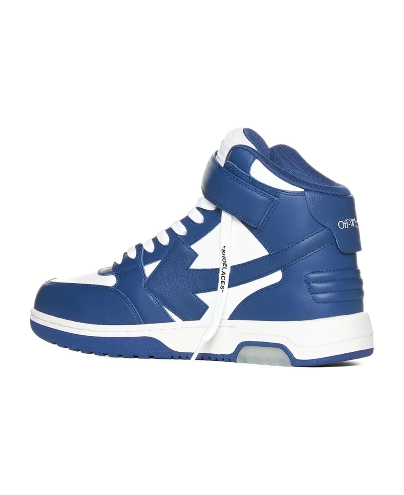 Off-White Off White Out Of Office Mid Top Sneakers - Blue