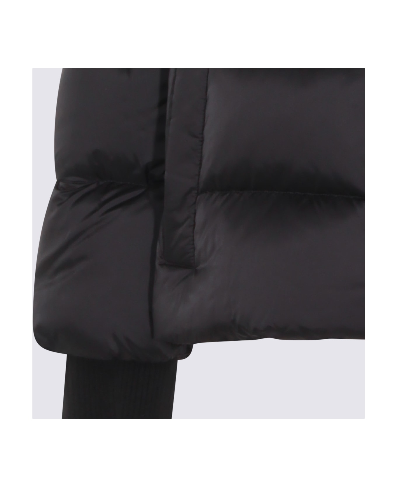 Add Black Down Jacket - Black