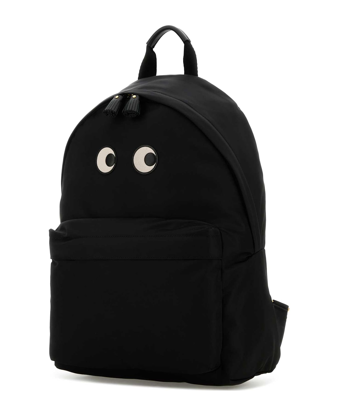 Anya Hindmarch Black Nylon Backpack - BLACK