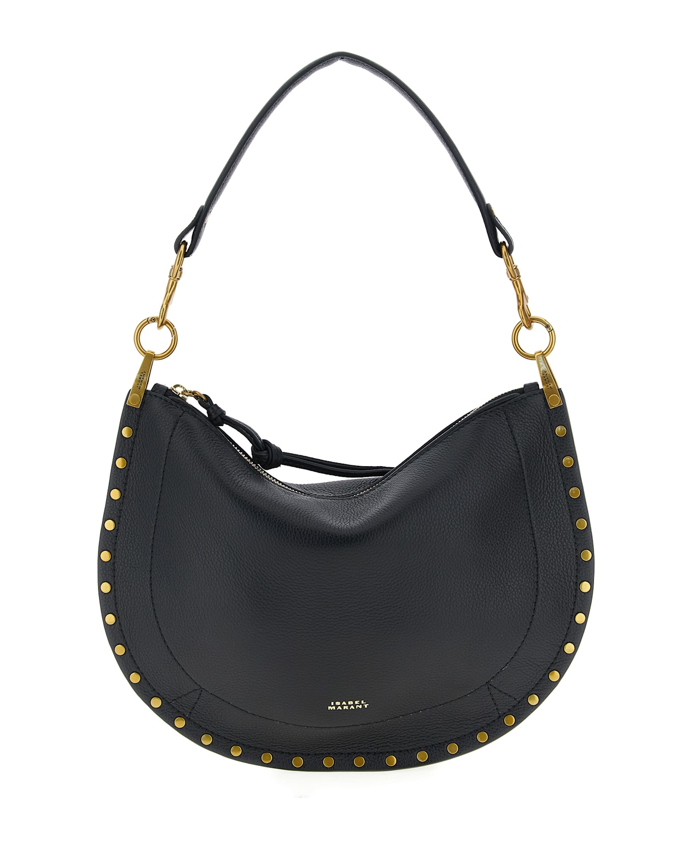Isabel Marant 
oskan Soft Zip
 Handbag - Black