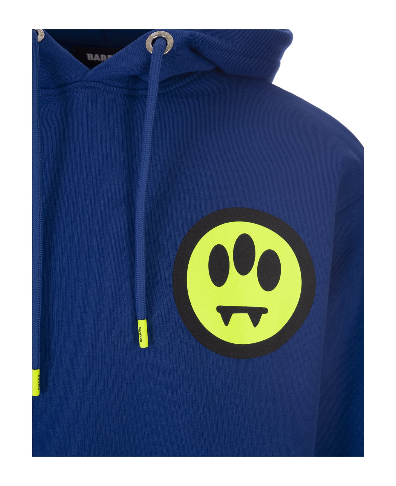 Barrow Blue Hoodie With Front And Back Lettering Logo - Dazzling Blue