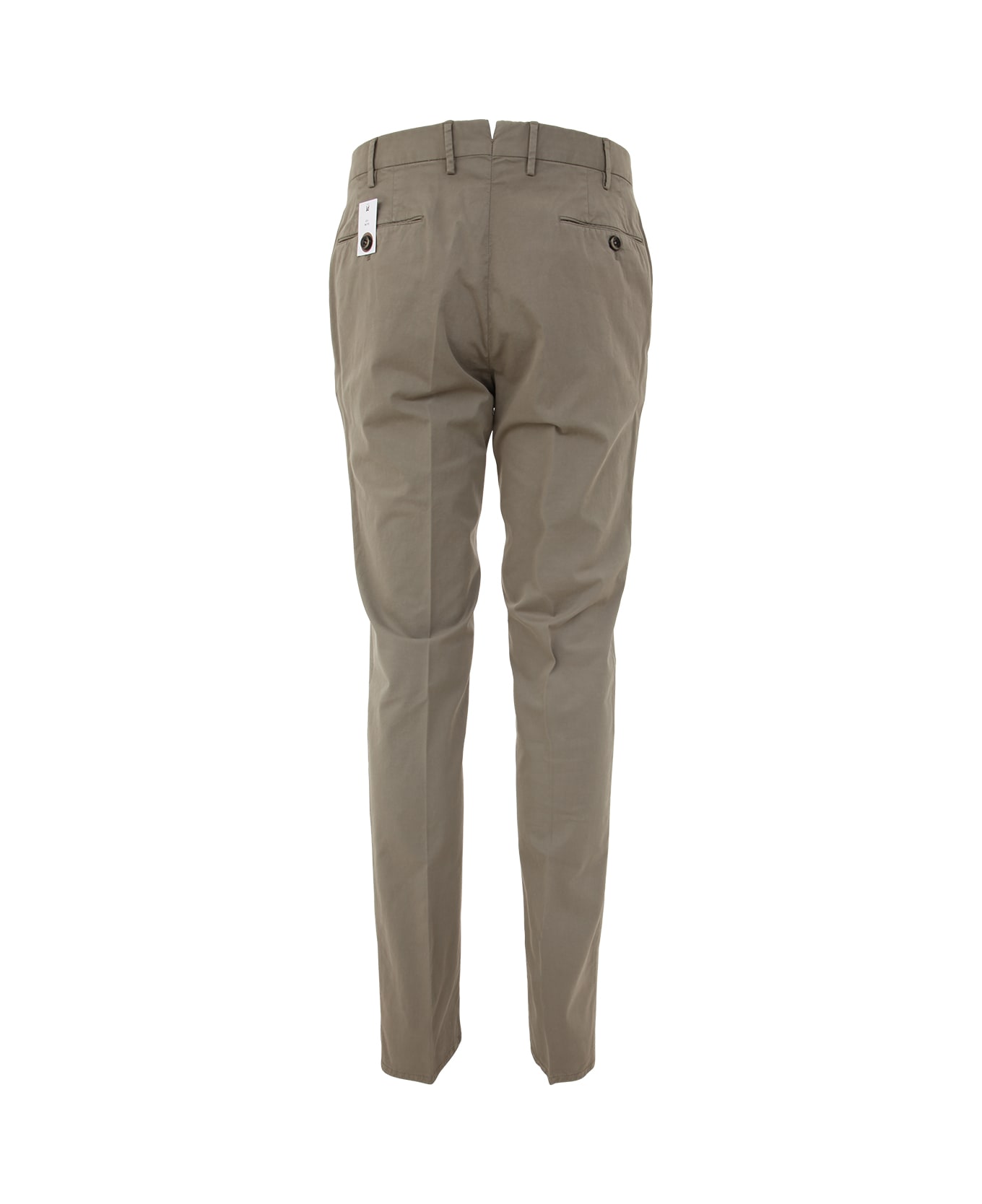 PT01 Man Cotton Gabardine Classic Trousers - Dove Grey