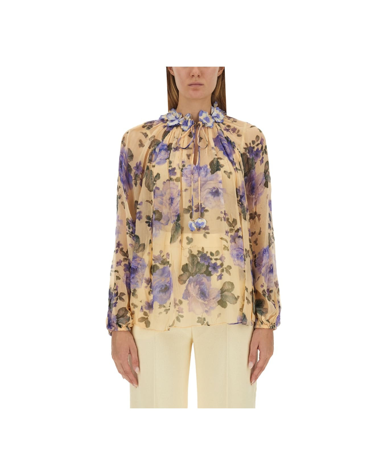 Zimmermann Blouse With Floral Print - MULTICOLOUR ブラウス