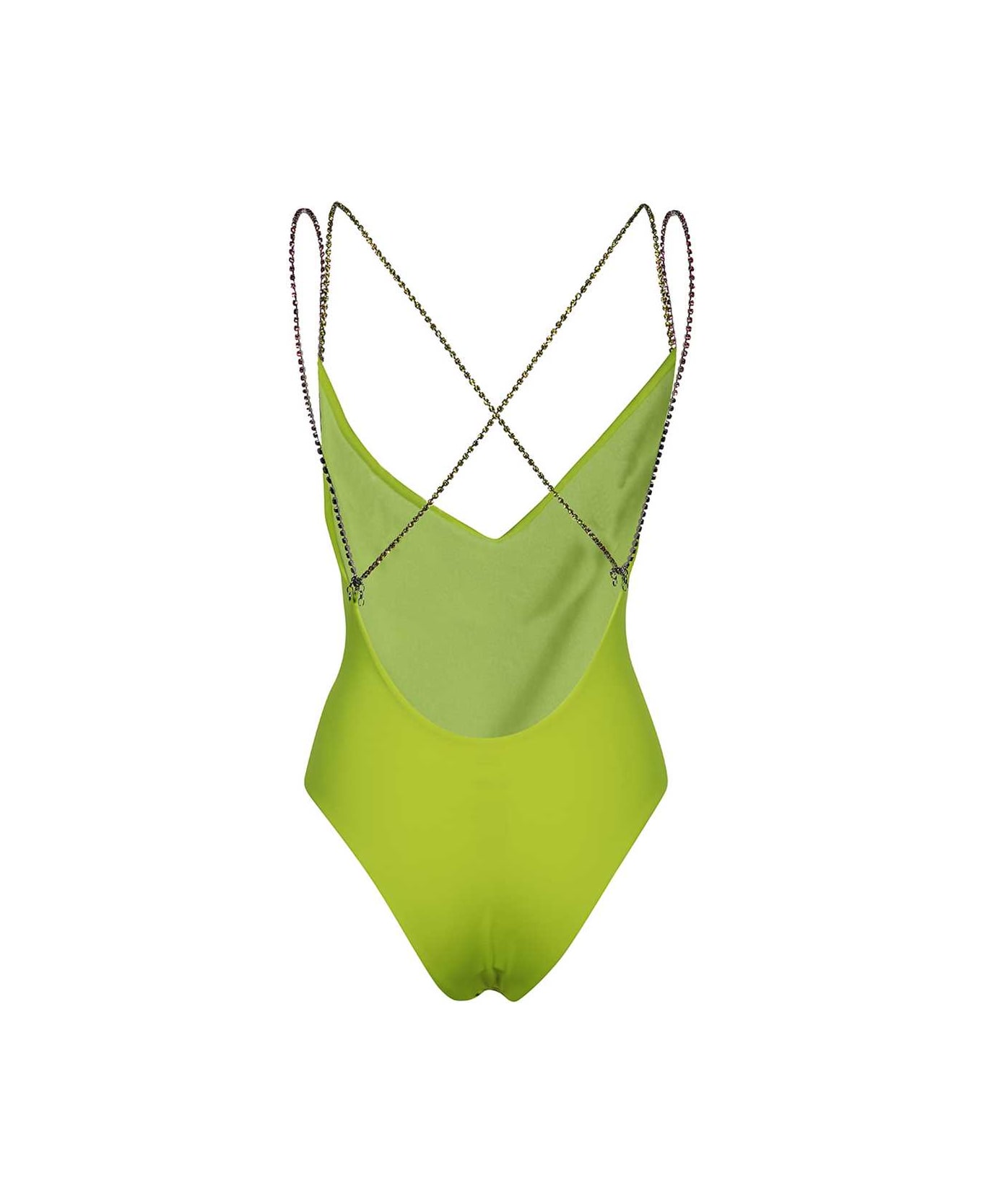 GCDS One-piece Swimsuit - green