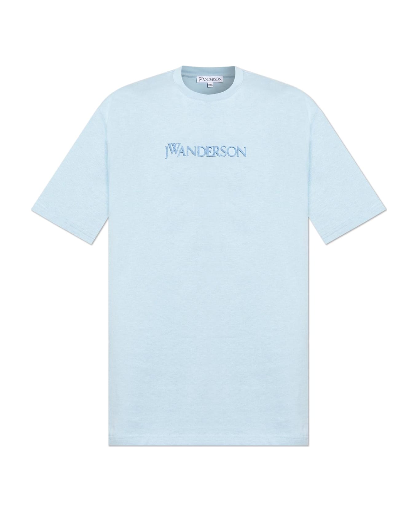 J.W. Anderson Jw Anderson T-shirt With Logo - Pale BLUE
