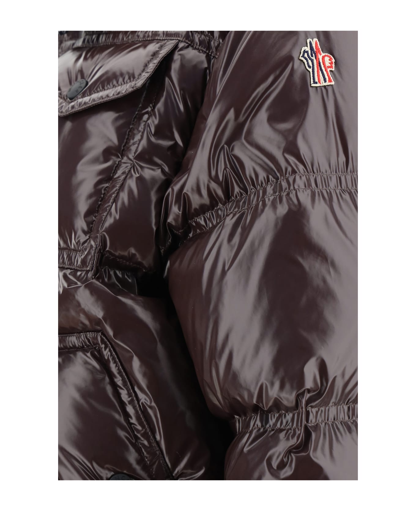 Moncler Grenoble Down Jacket - BROWN