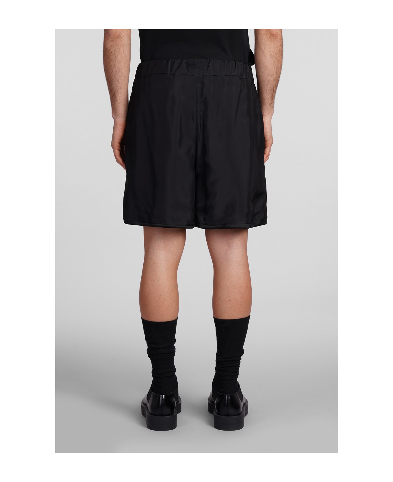 Jil Sander Shorts With Logo - Black (001 + 001) ショートパンツ