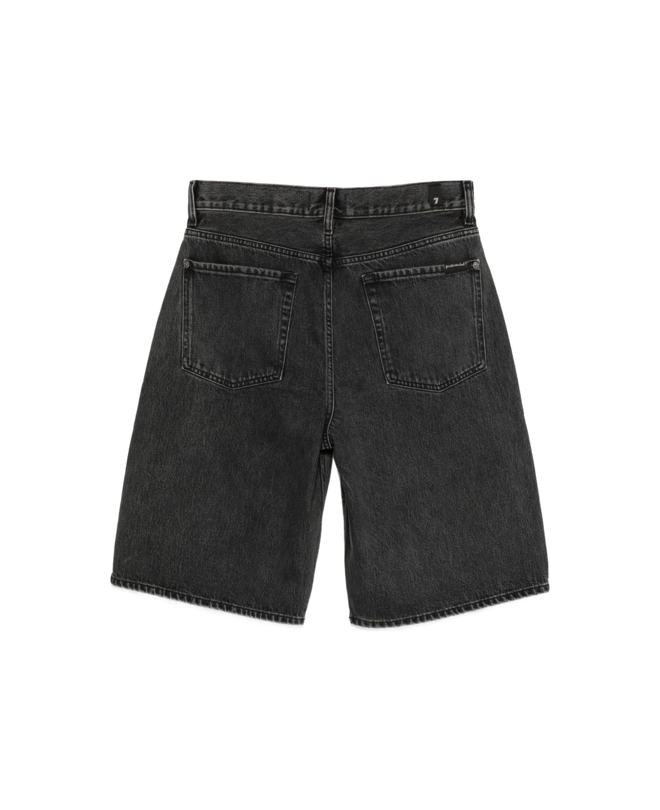 7 For All Mankind Five-pocket Denim Shorts - Blue