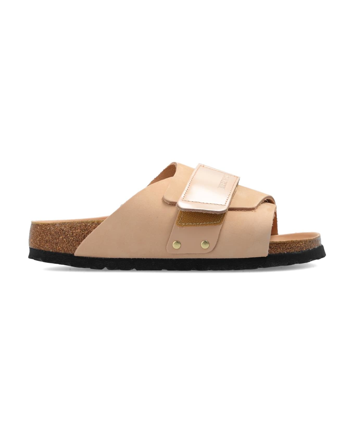 Birkenstock 'kyoto' Slides - Beige