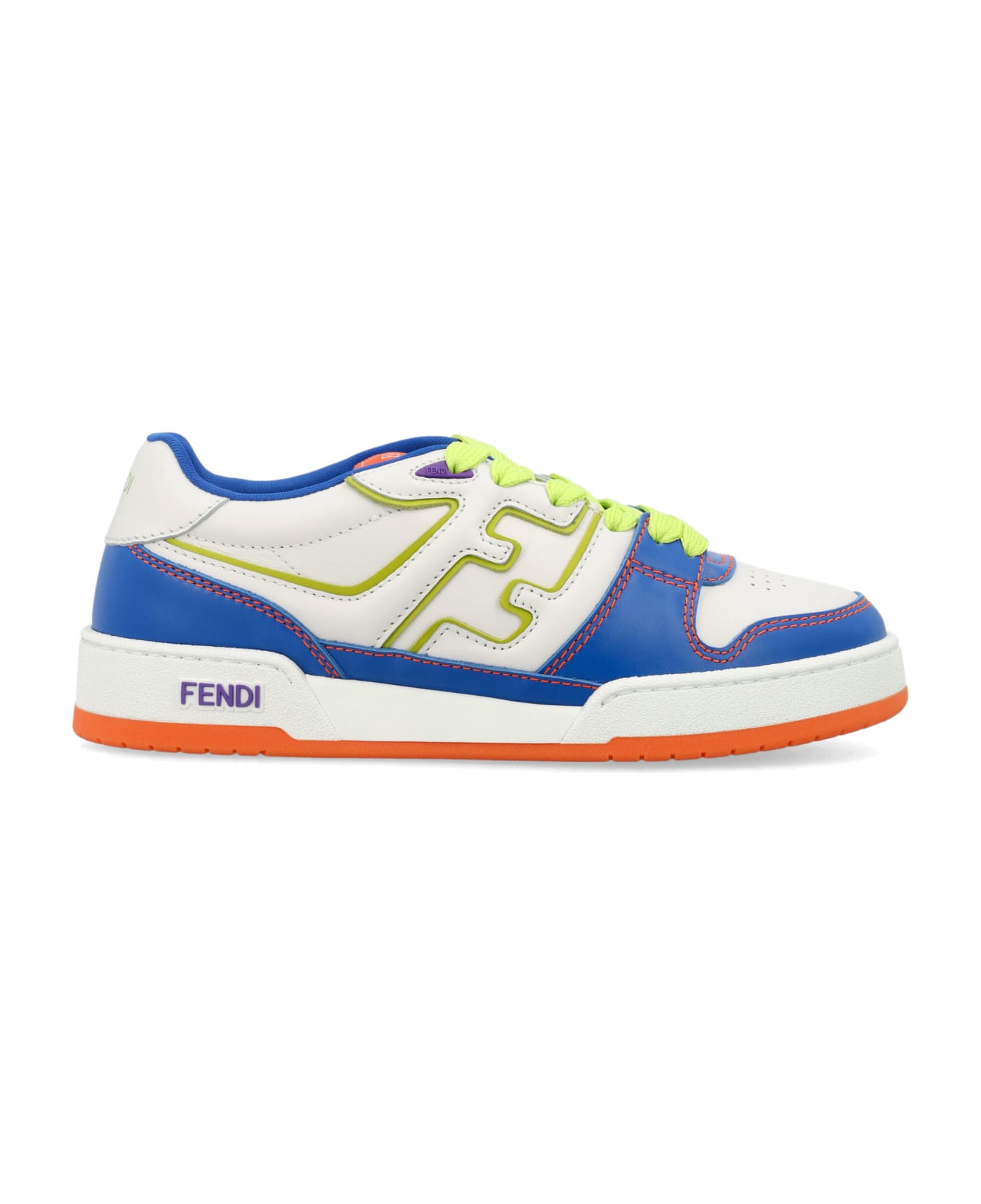 Fendi Match Woman Sneakers - BLUET+BIAN+WASAB+VER