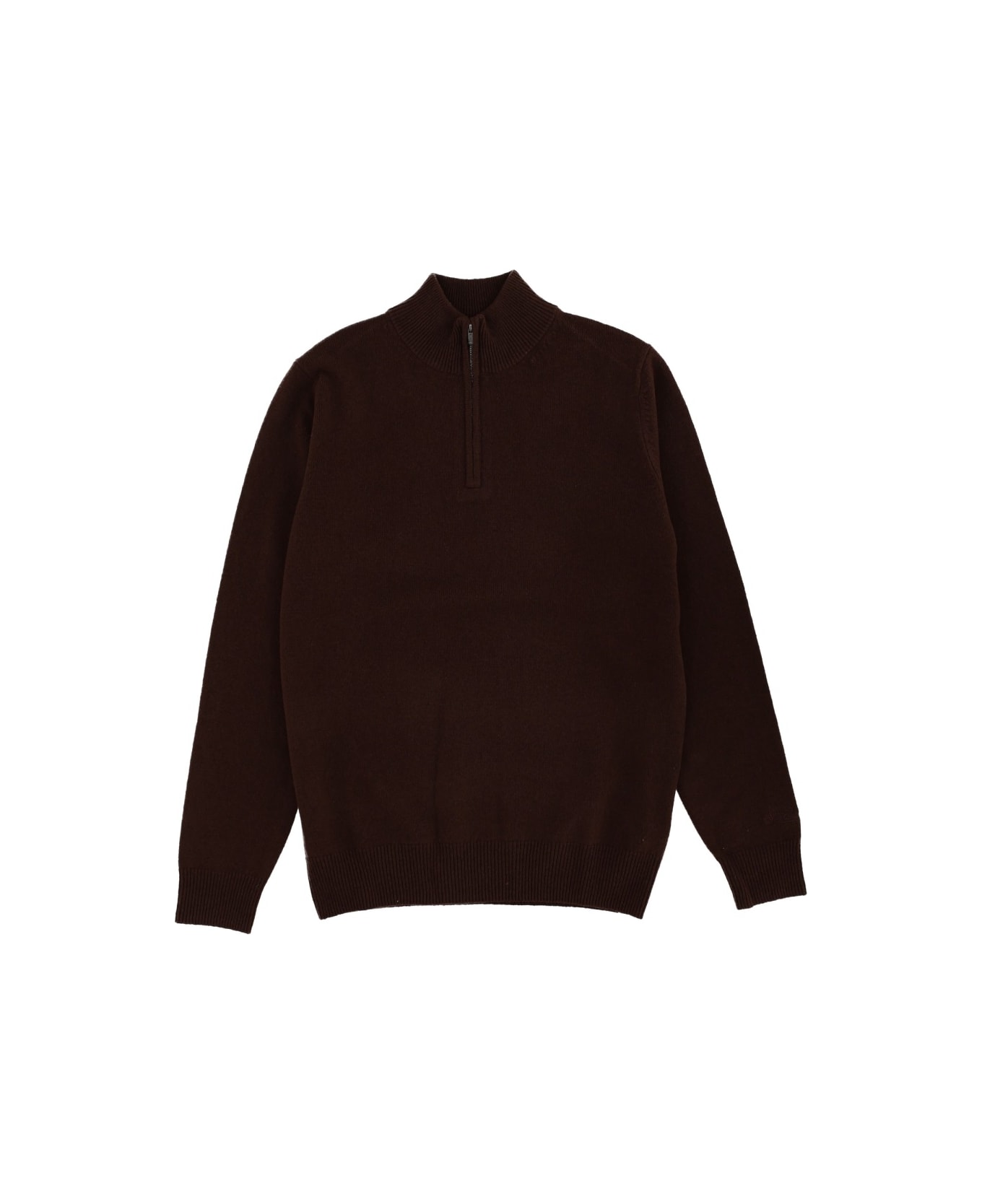 MC2 Saint Barth Wool Sweater - BROWN
