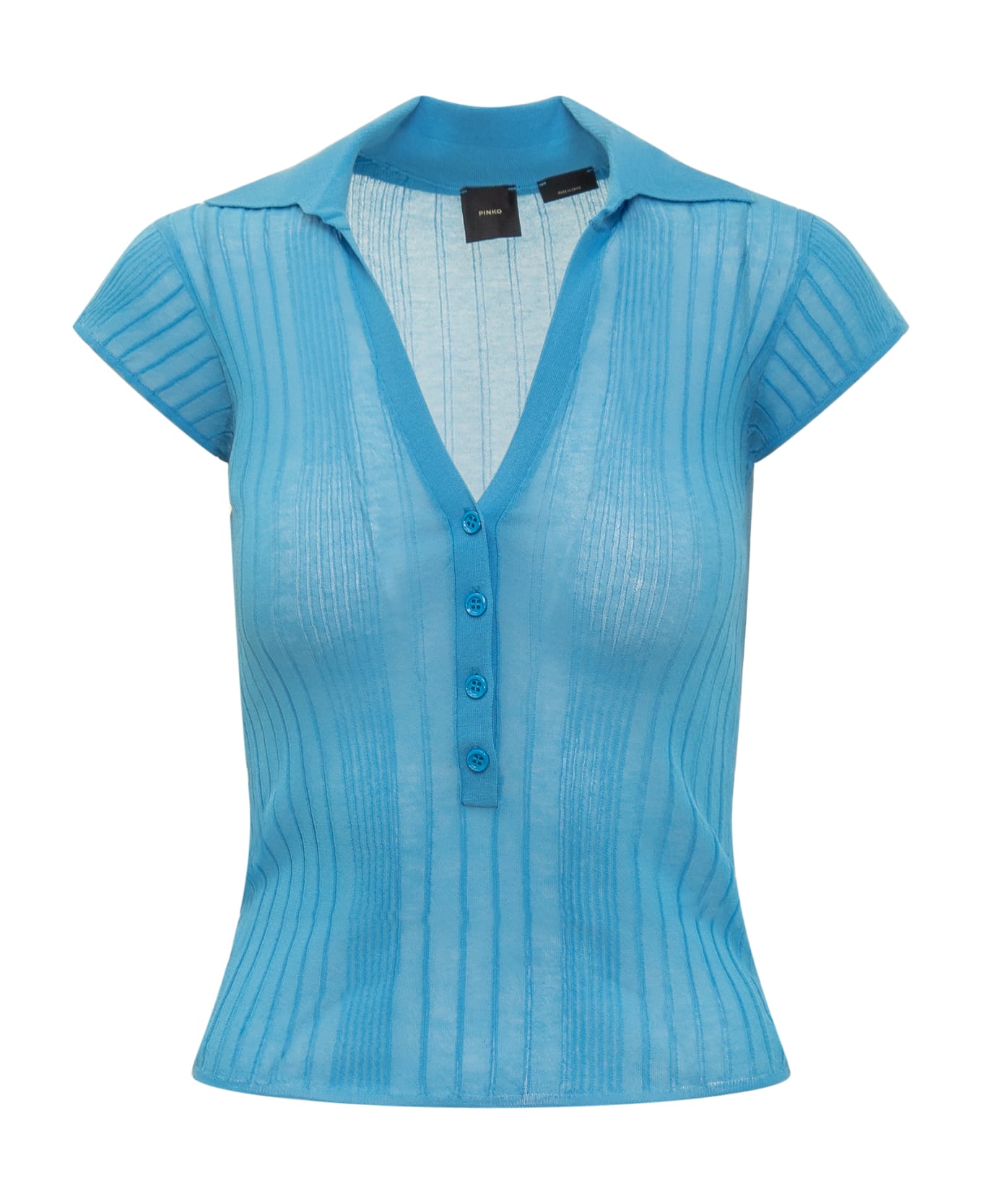 Pinko Laguna Blu Polo Shirt - AZZURRO CIELO ポロシャツ